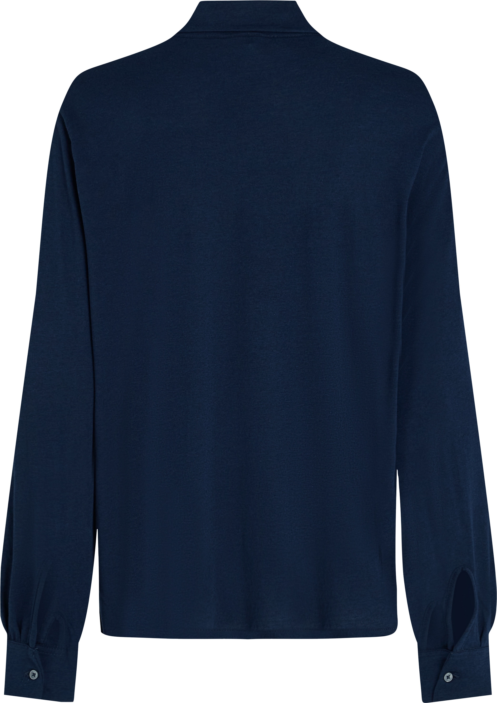 Tommy Hilfiger Klassische Bluse »CASUAL BTN DOWN SHIRT LS«, mit Metalllabel