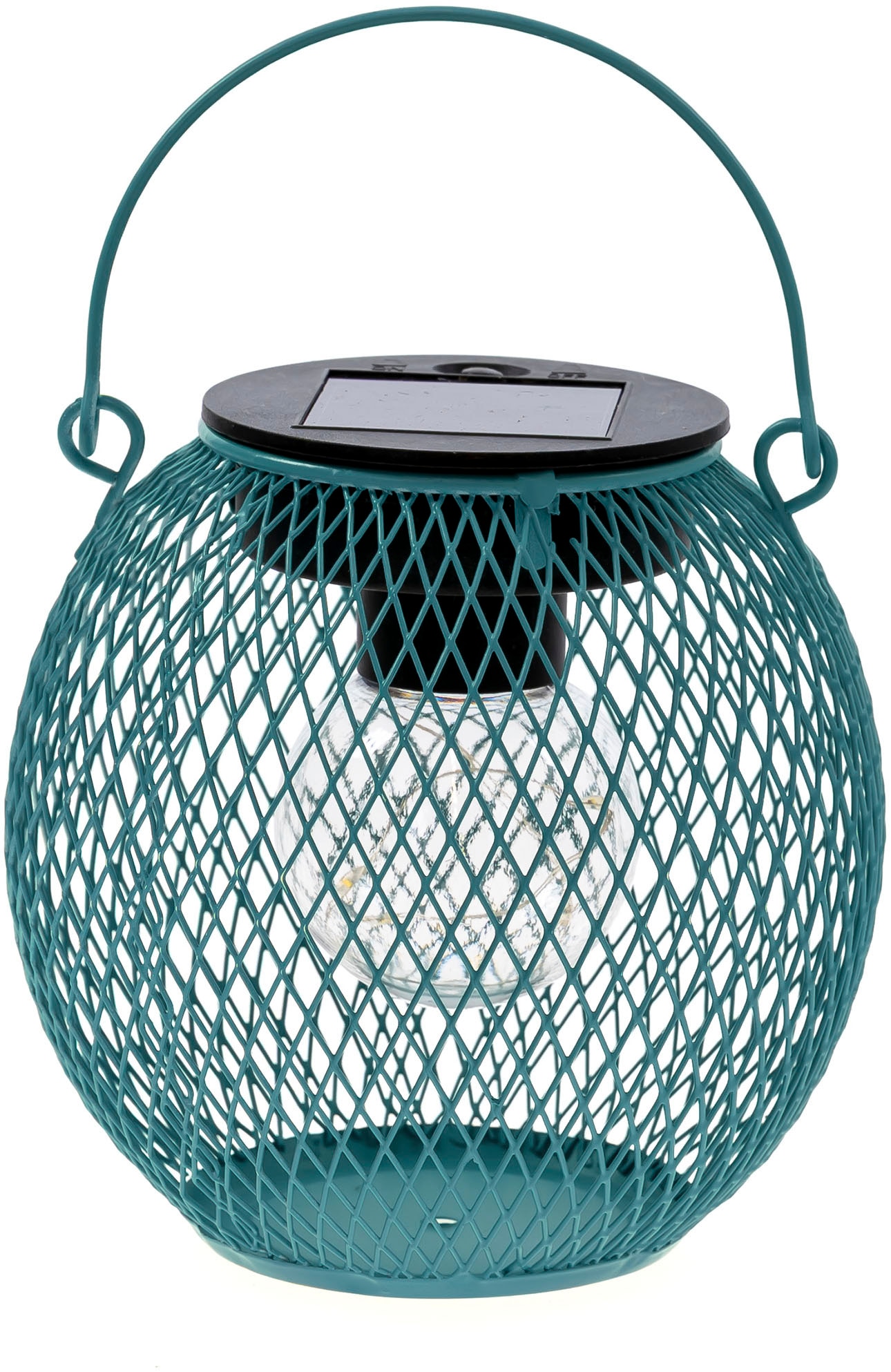 OTTO home LED Solarleuchte »Aaddis, LED-Metalllaterne, 3er Set« LED-Modul 3 Stk. Warmweiß einzeln positionierbar