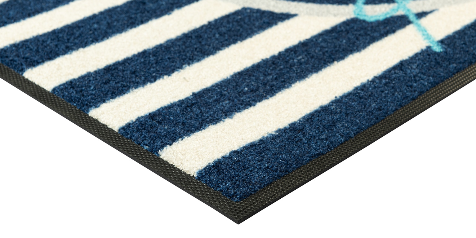 wash+dry by Kleen-Tex Fußmatte »Anchor Port« rechteckig 7 mm Höhe