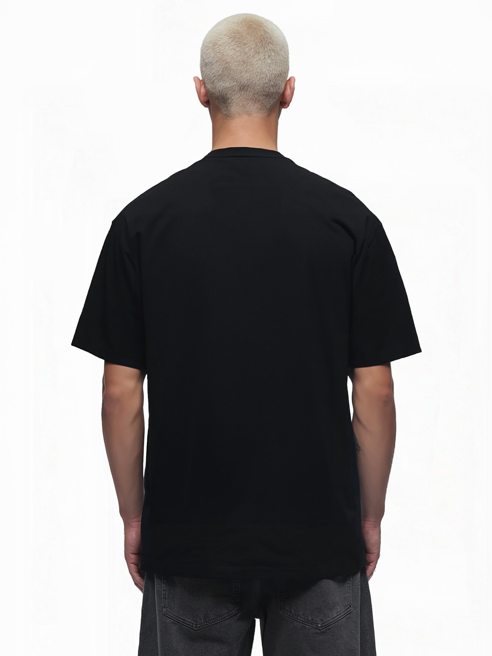 trueprodigy Oversize-Shirt »Haram Logo Stickerei Oversized Rundhals«