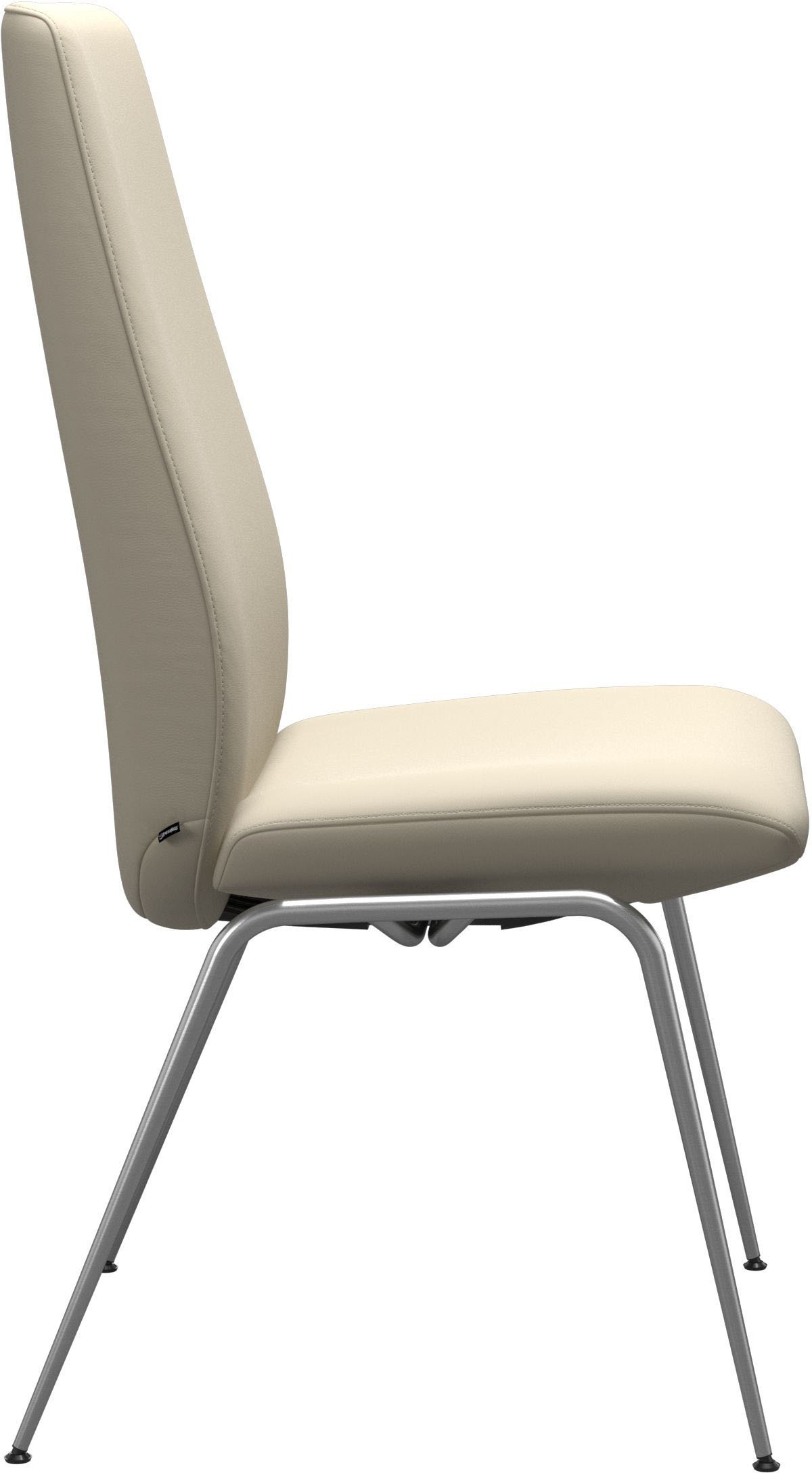 Stressless® Polsterstuhl »Laurel«, Leder BATICK, High Back, Größe L, mit Beinen aus Stahl in Chrom matt