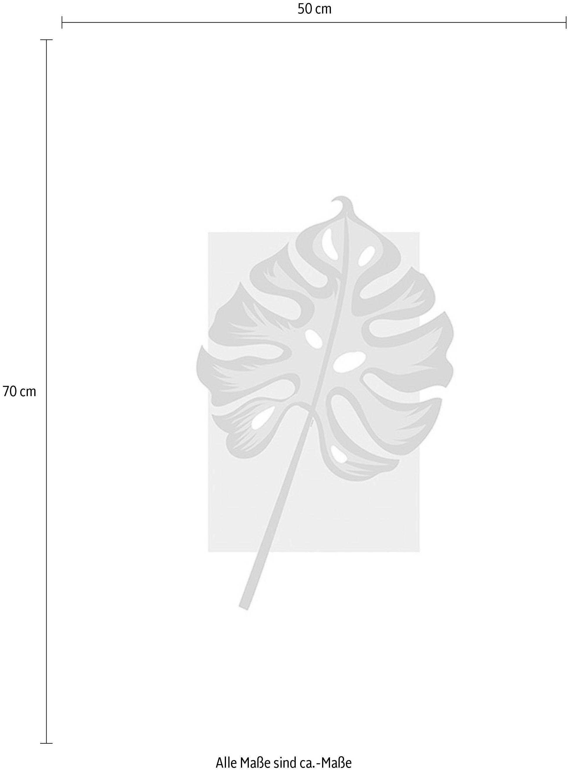 Komar Bild »Minnie Mouse Leaf«, Disney, (1 St.), Wandbild zur Dekoration im Kinderzimmer - ohne Rahmen