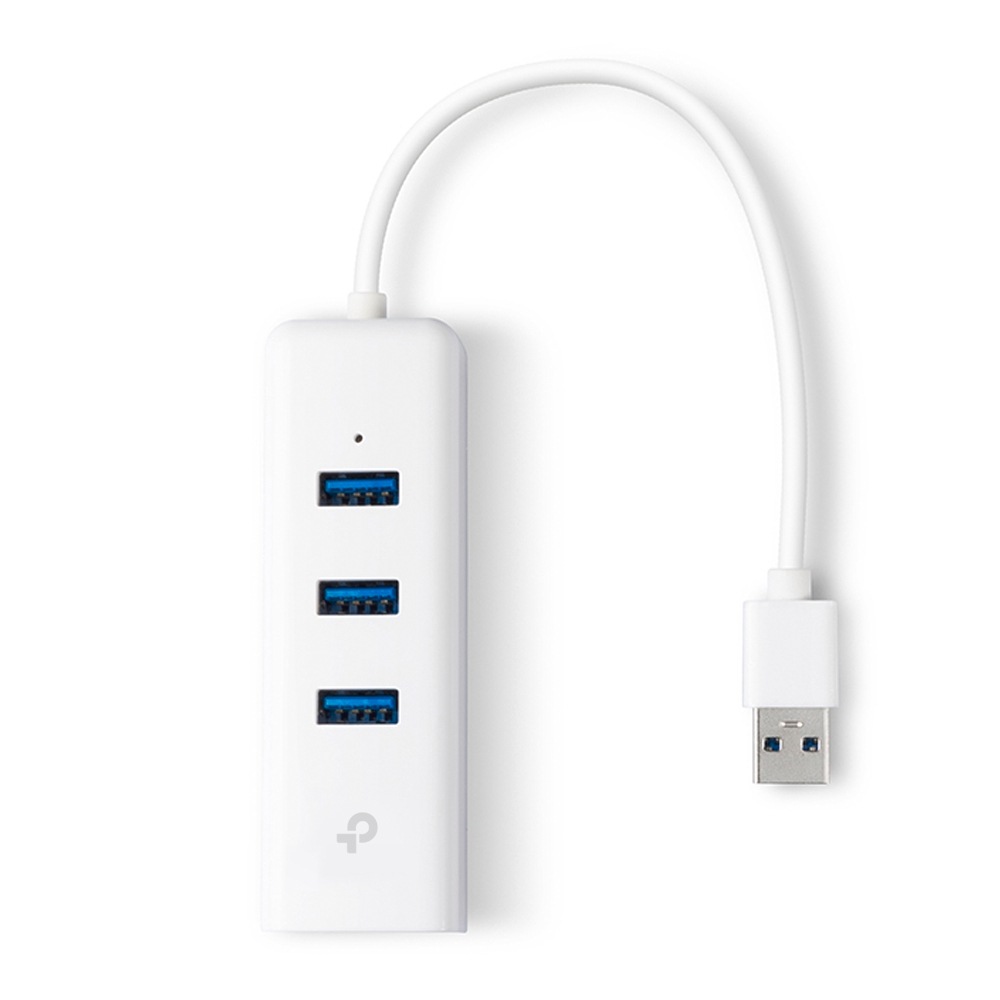 TP-Link Notebook-Adapter »UE330 USB 3.0 Gigabit Ethernet Adapter mit USB Hub«