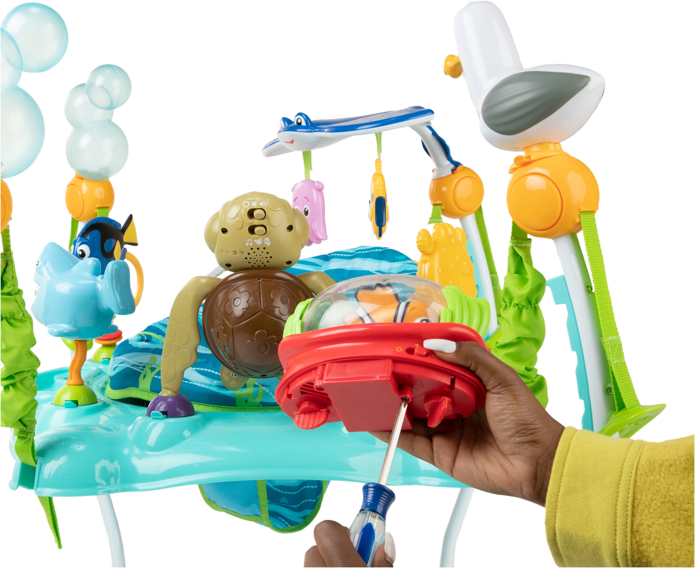 Bright Starts Spielcenter »Finding Nemo Sea of Activities Jumper« mit Licht- und Soundeffekt
