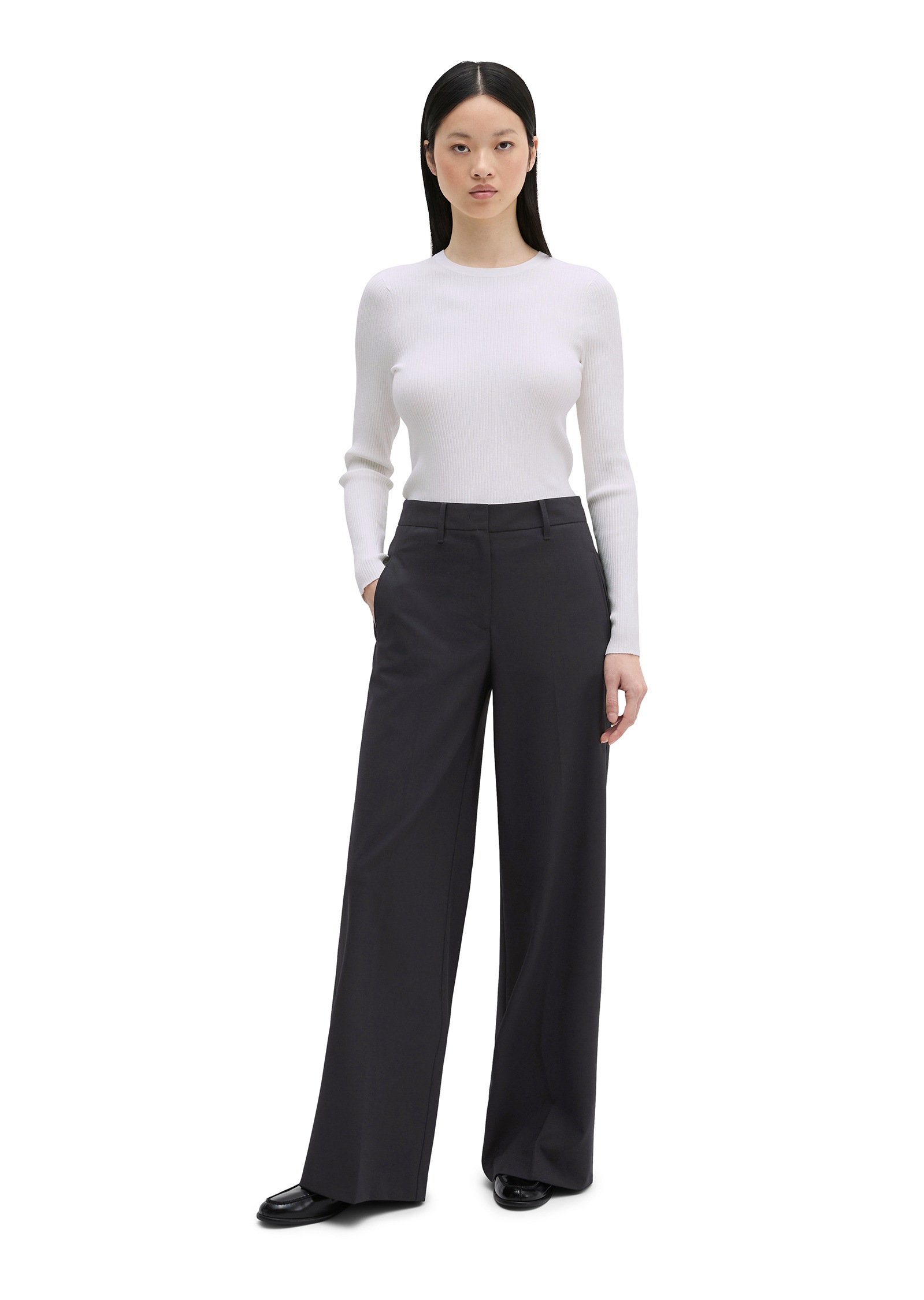 Marc O'Polo Anzughose »DFB Travel Collection«  aus Wool-Stretch, normale Leibhöhe