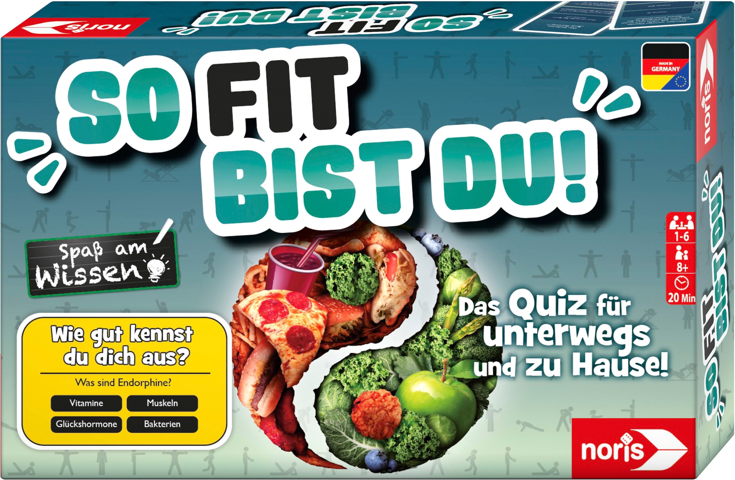 Noris Spiel »So fit bist du«, Made in Germany