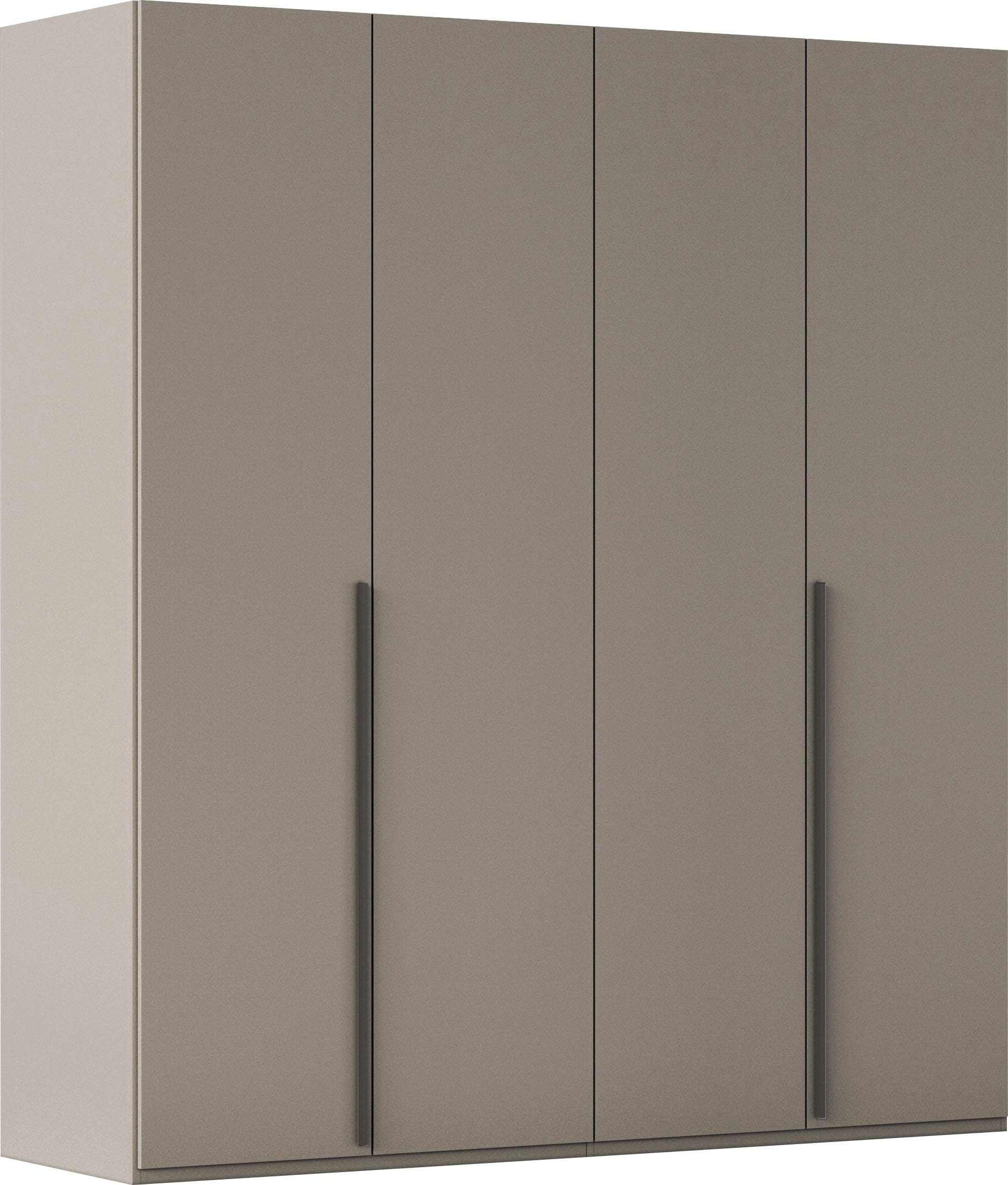 rauch Drehtürenschrank »Kleiderschrank Schrank Garderobe Wäscheschrank BESTSELLER MONTCLAR« 3 Ausstattungen BASIC/CLASSIC/PREMIUM (SOFT-CLOSE), Breiten 201-400 cm,  Front in Glas/Hochglanz/Dekor/Grauspiegel in 5 Breiten MADE IN GERMANY