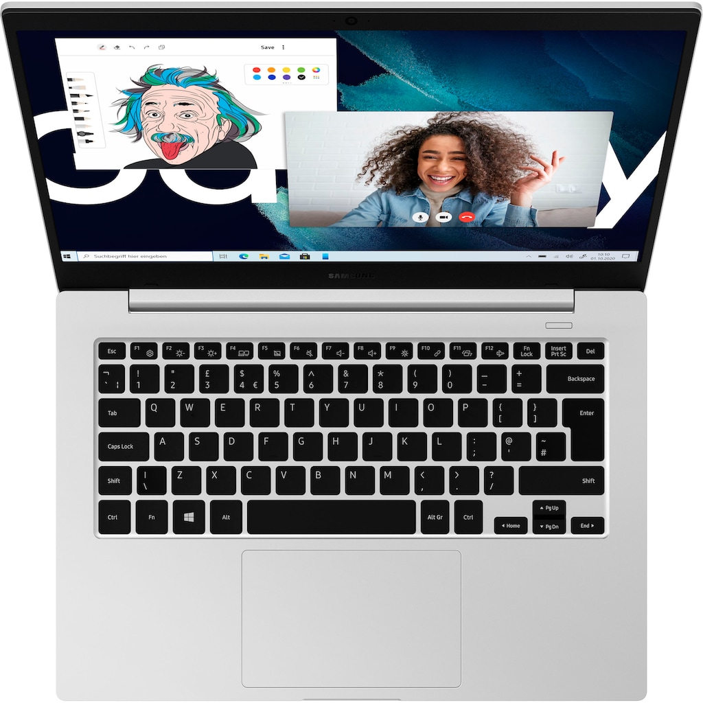 Samsung Notebook »Galaxy Book Go«, 35,49 cm, / 13,9 Zoll, Qualcomm, Snapdragon™, Adreno 618, 128 GB SSD