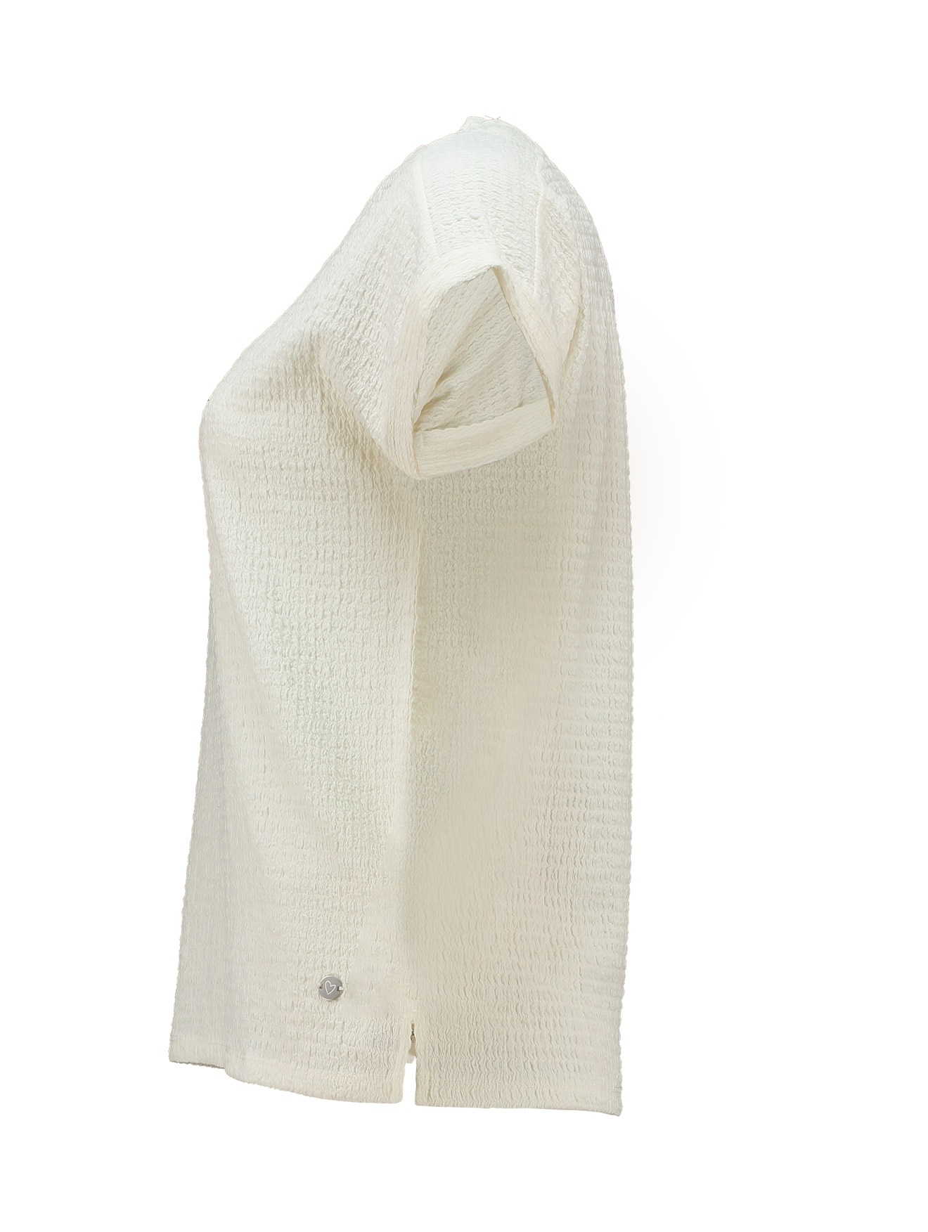 ZABAIONE Kurzarmshirt »Al44legra«, Crinkle-Ware
