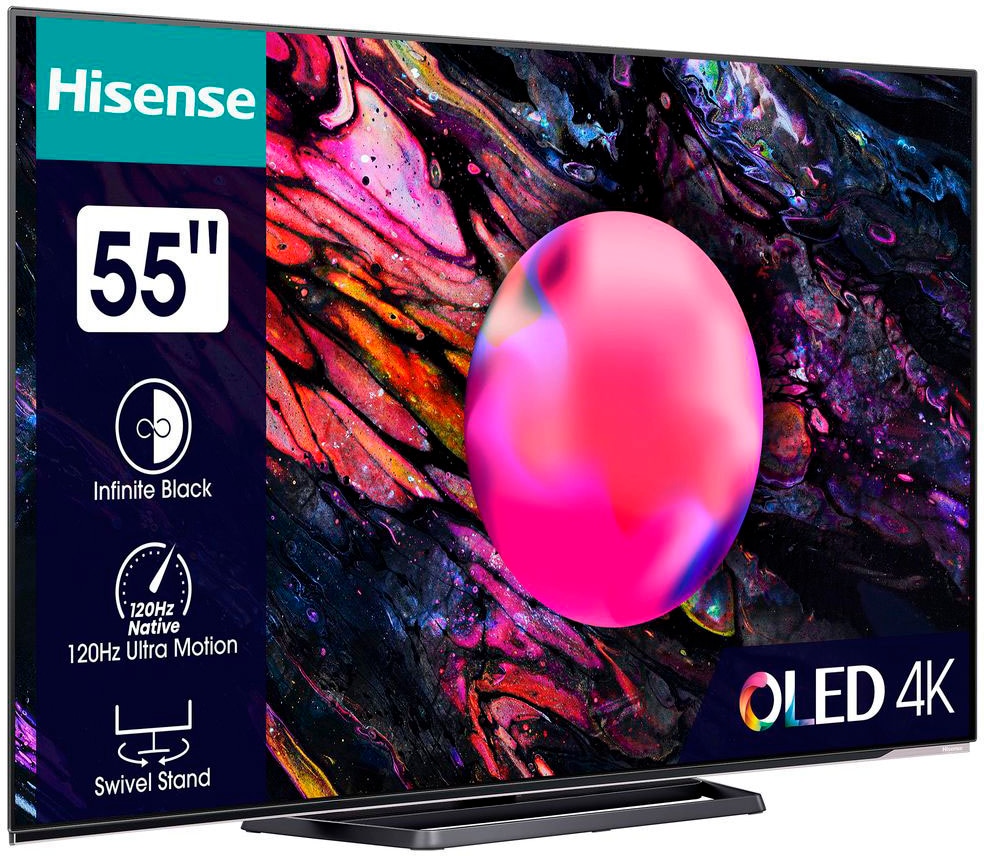 Hisense OLED-Fernseher »55A85K«, 139 cm/55 Zoll, 4K Ultra HD, Smart-TV