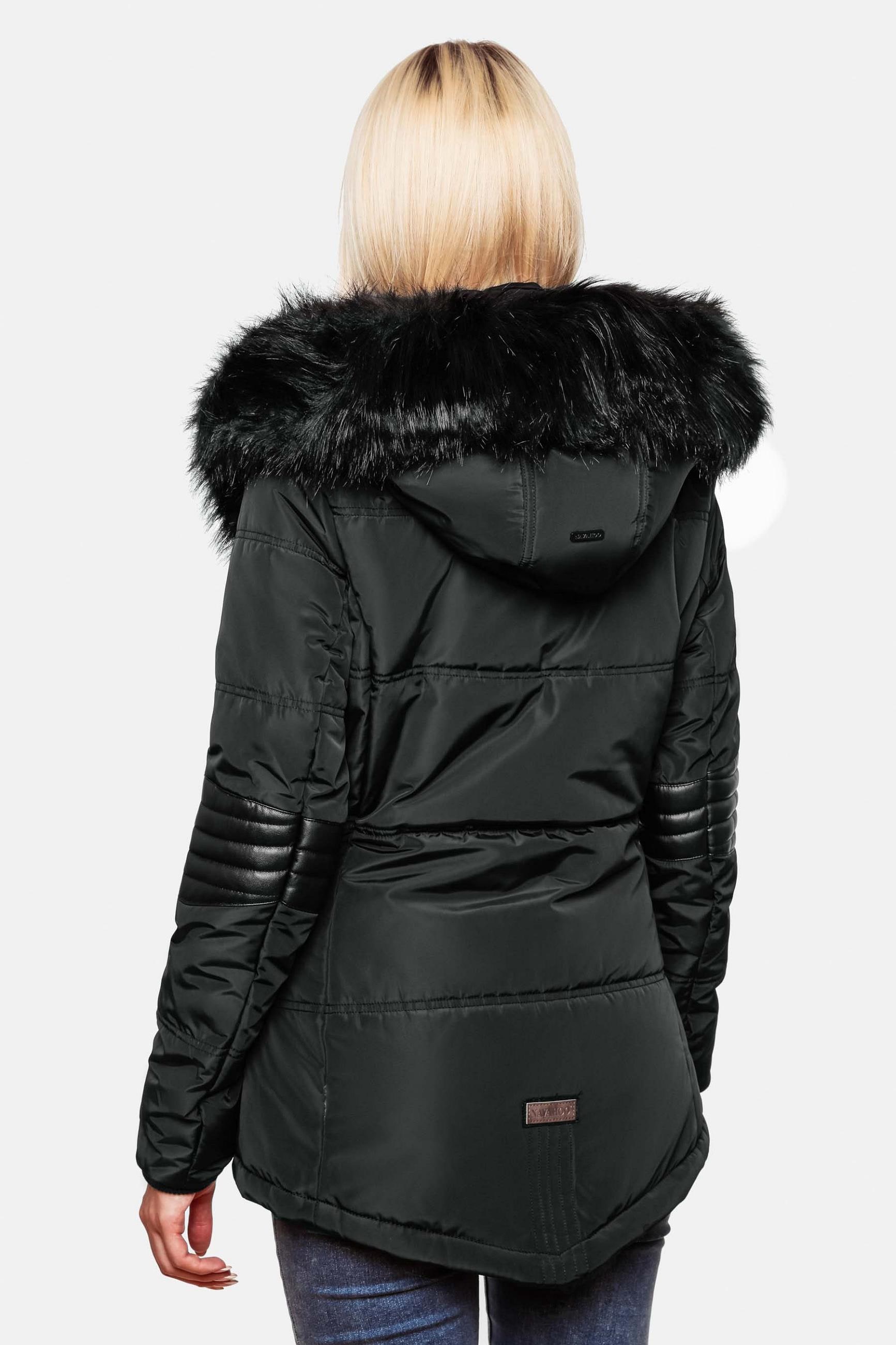 Navahoo Winterjacke »Winterjacke Nirvana«, mit Kapuze