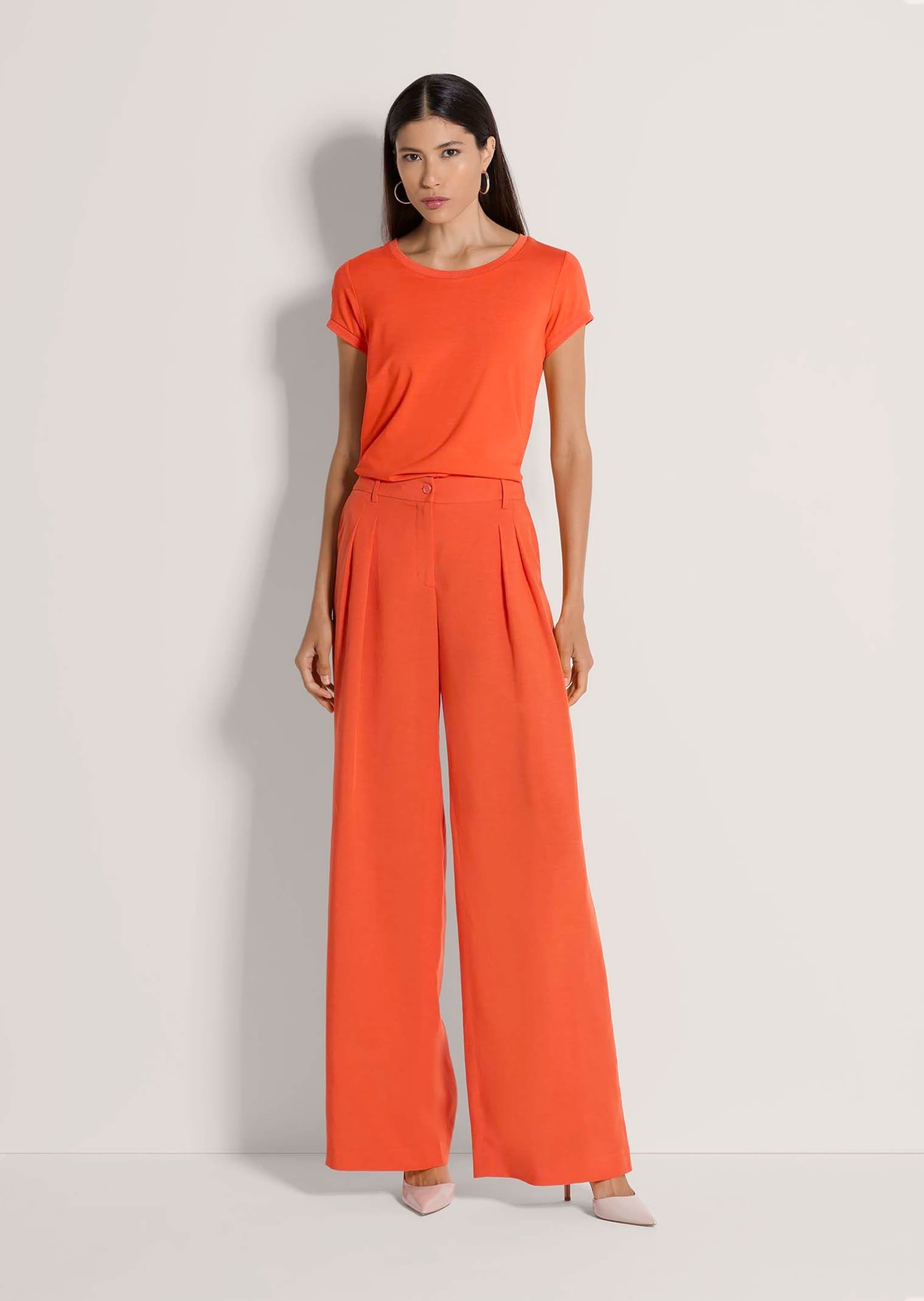 MADELEINE Stoffhose »Bundfaltenhose Leichte Sommerhose mit Formbund«  Weite Hose mit Bundfalten