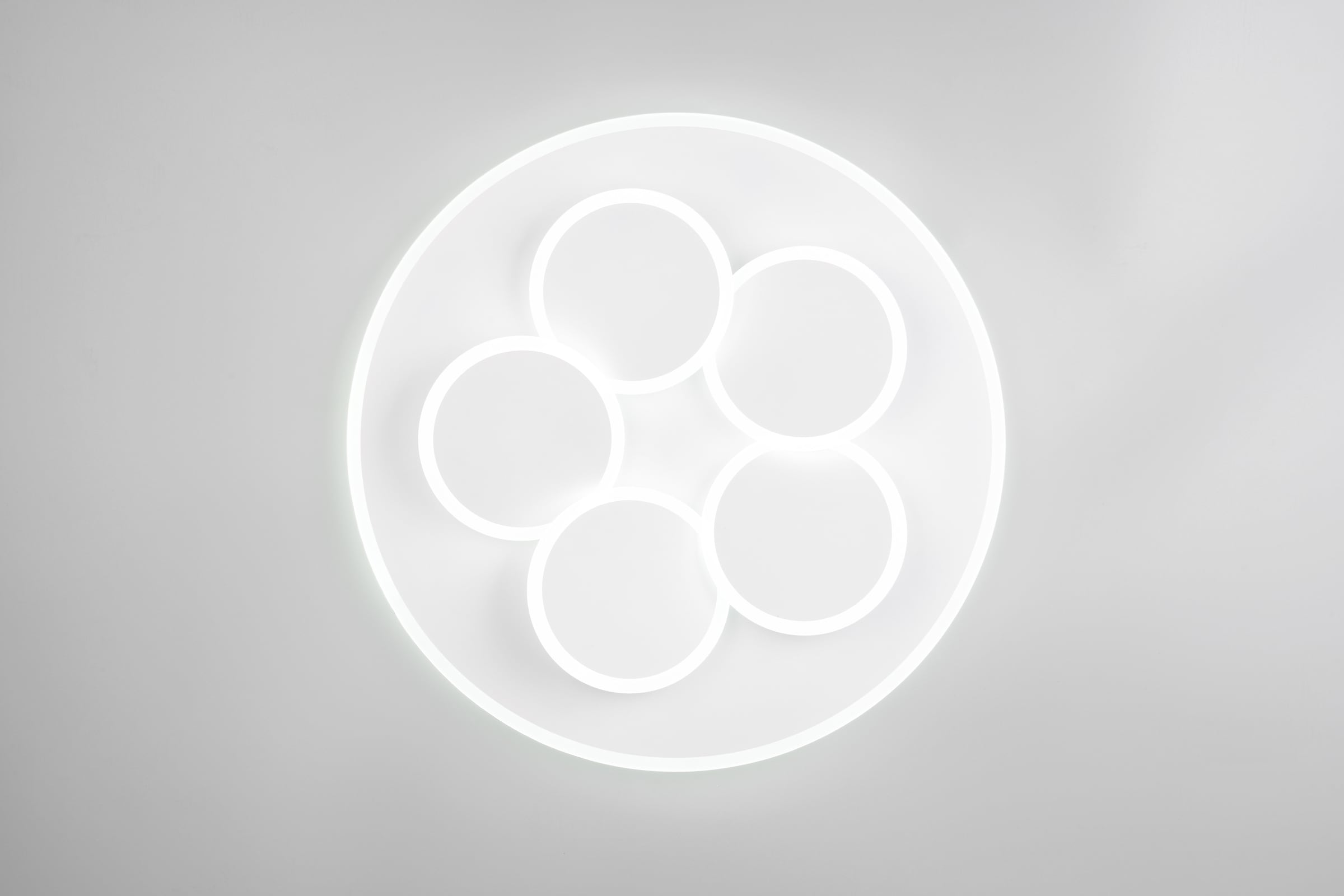 TRIO Leuchten LED Deckenleuchte »MANDALA, LED Deckenlampe mit Fernbedienung, dimmbar CCT Nachtlicht« LED-Board 1 Stk. warmweiß - kaltweiß Memory- und Timerfunktion 4200 Lumen warm- bis kaltweiß 2700-6500K 35W