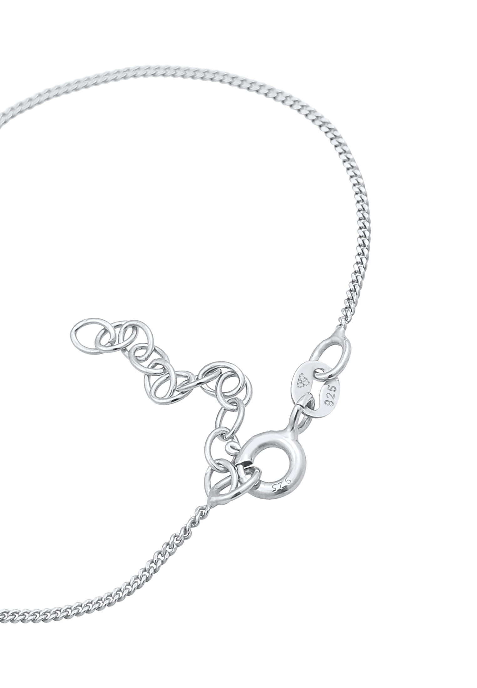 Elli Armkette »Armband Kleeblatt Glücksbringer Symbol Talisman 925 Silber«
