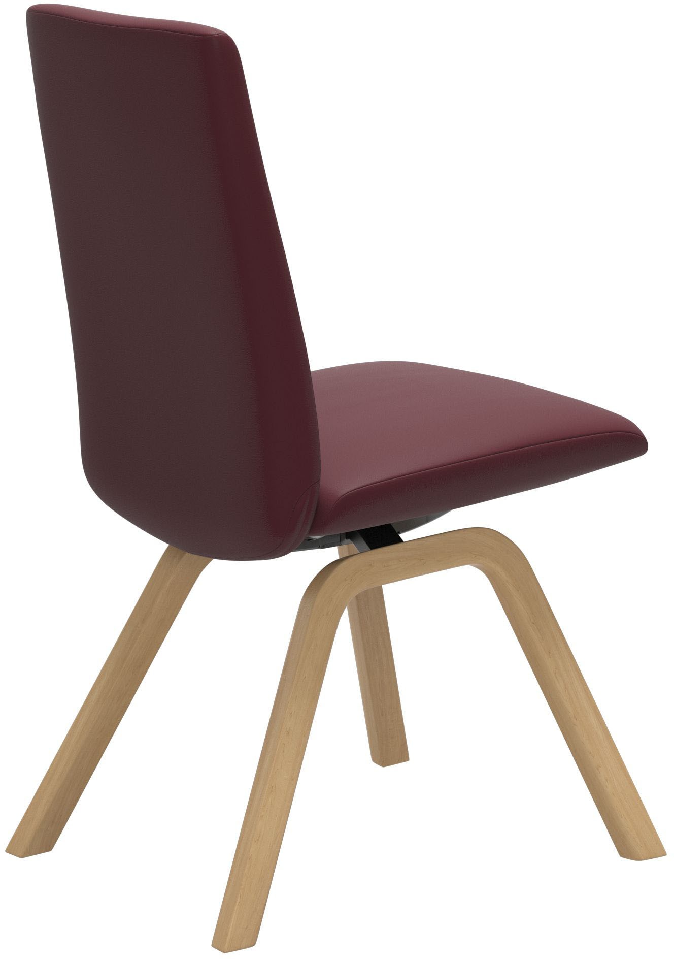 Stressless® Polsterstuhl »Laurel«, Leder BATICK, Low Back, Größe M, mit schräggestellten Beinen in Eiche natur