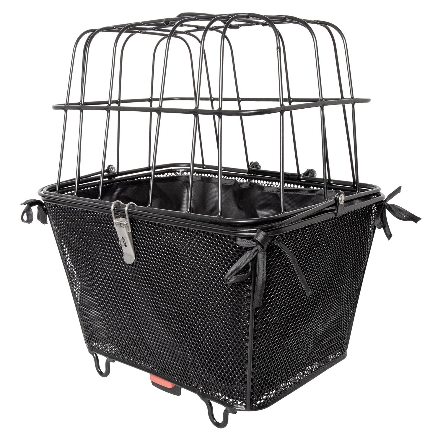 M-Wave Fahrradkorb »M-WAVE Transporter One-Snap Pet Gepäckträgerkorb«