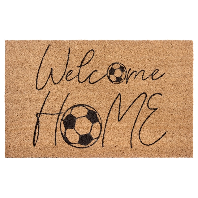 HANSE Home Fußmatte »Kokos Welcome Home Soccer«, rechteckig, Kokos,  Schmutzfangmatte, Outdoor, Rutschfest, Innen, Kokosmatte, Flur bestellen |  UNIVERSAL