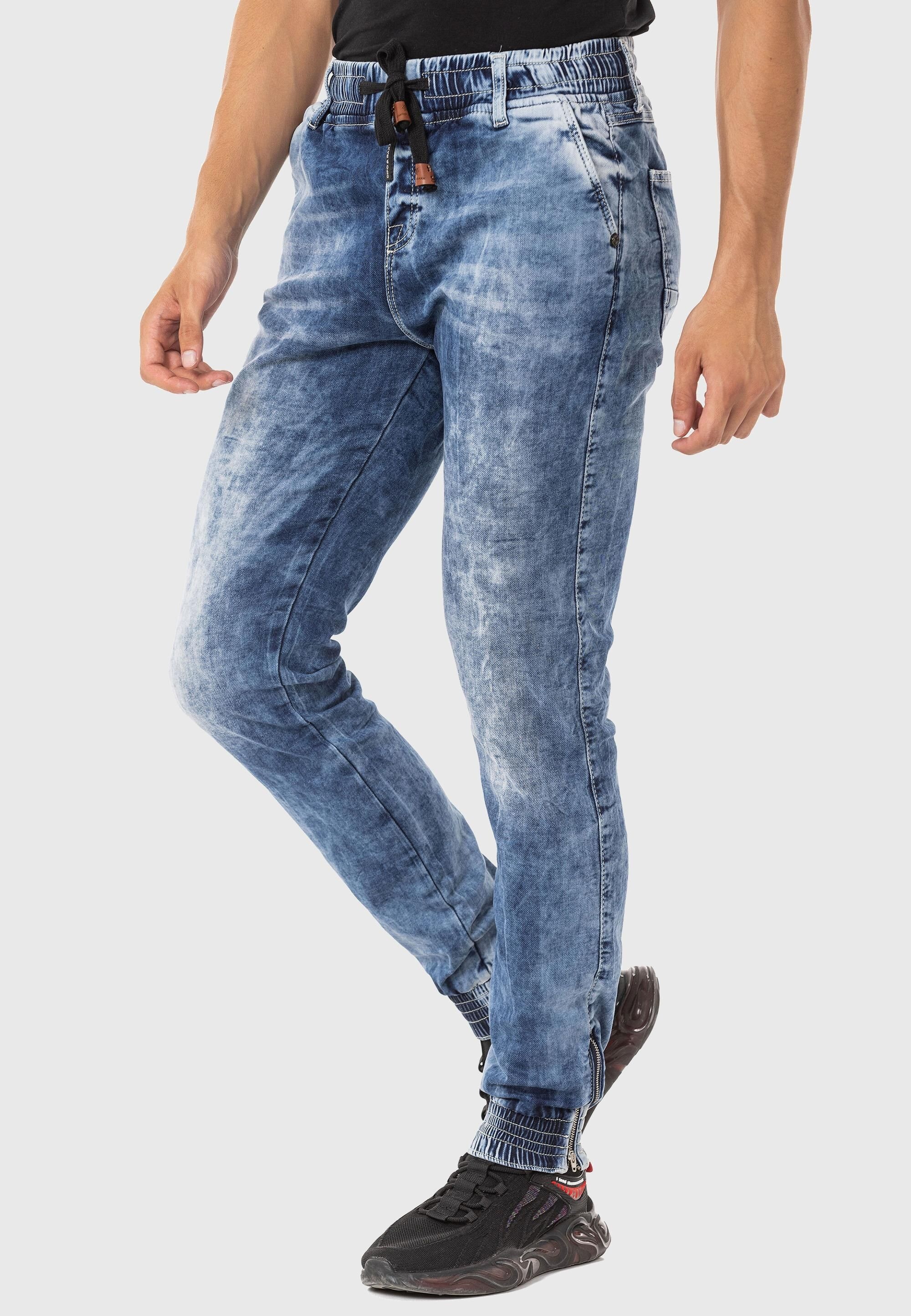 Cipo & Baxx 5-Pocket-Jeans »Cipo & Baxx Hose« im Used-Look