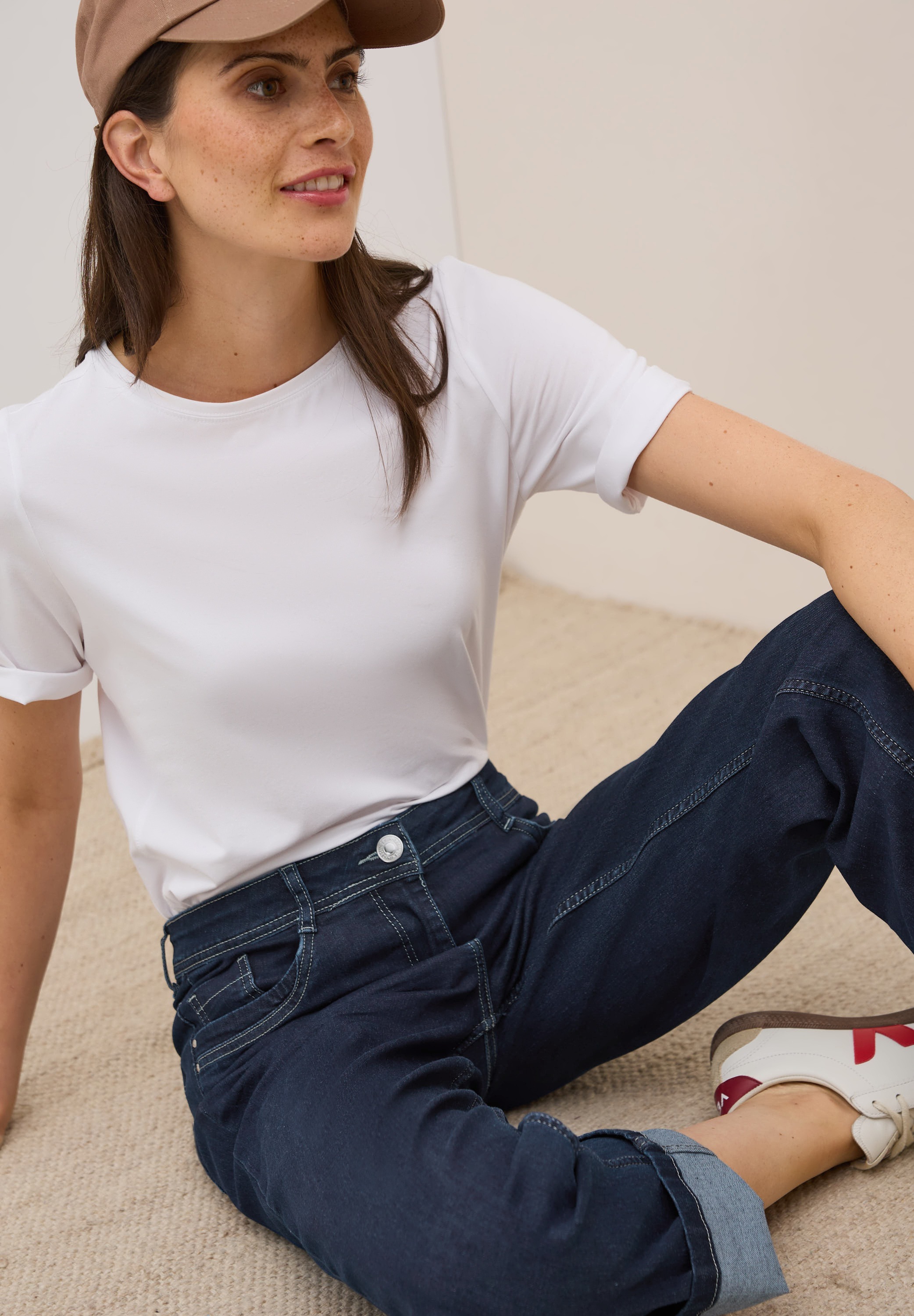 Cecil Straight-Jeans »Style NEELE Straight«, im Loose Fit