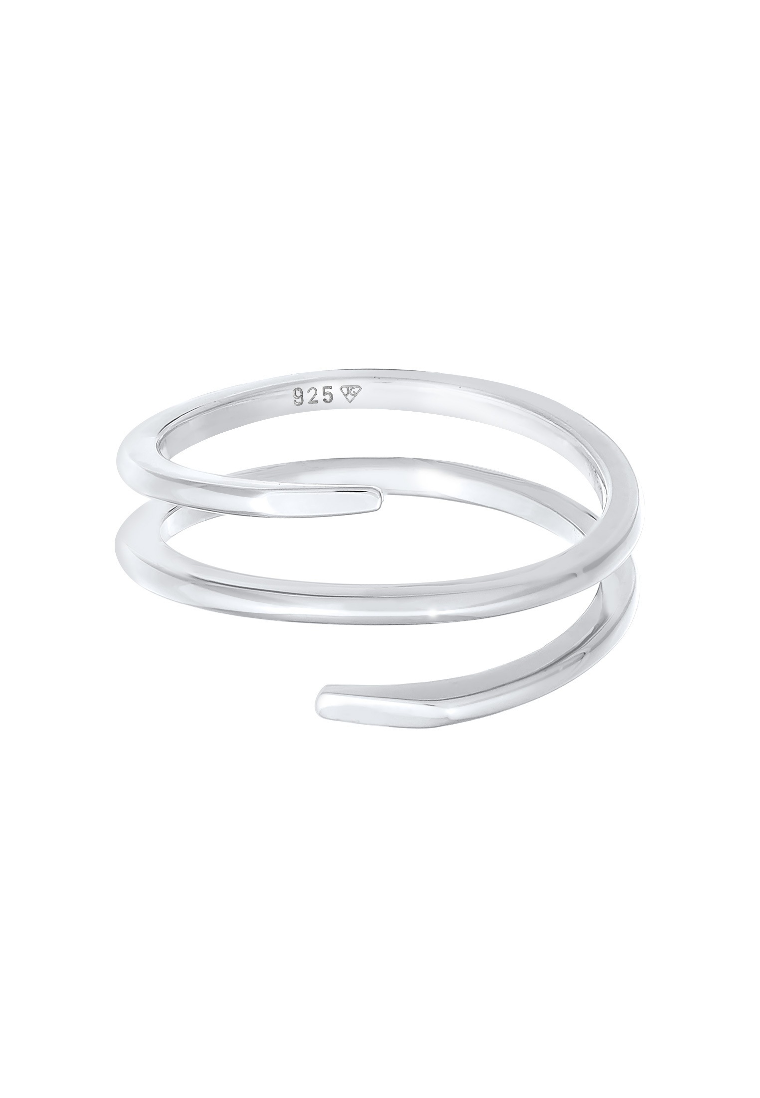 Elli Silberring »Ring Wickelring Twist Fein 925 Silber«