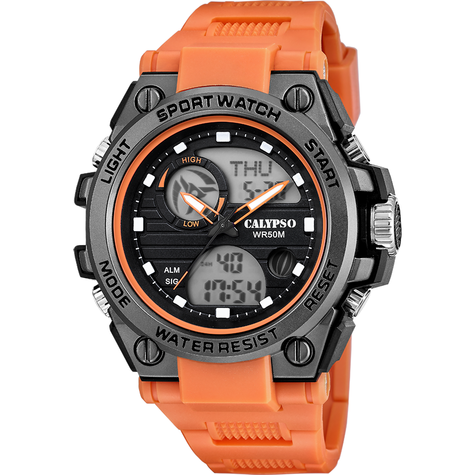CALYPSO WATCHES Chronograph »Street Style« Quarzuhr, Armbanduhr, Herrenuhr, analog, digital, Tag, Wochentag