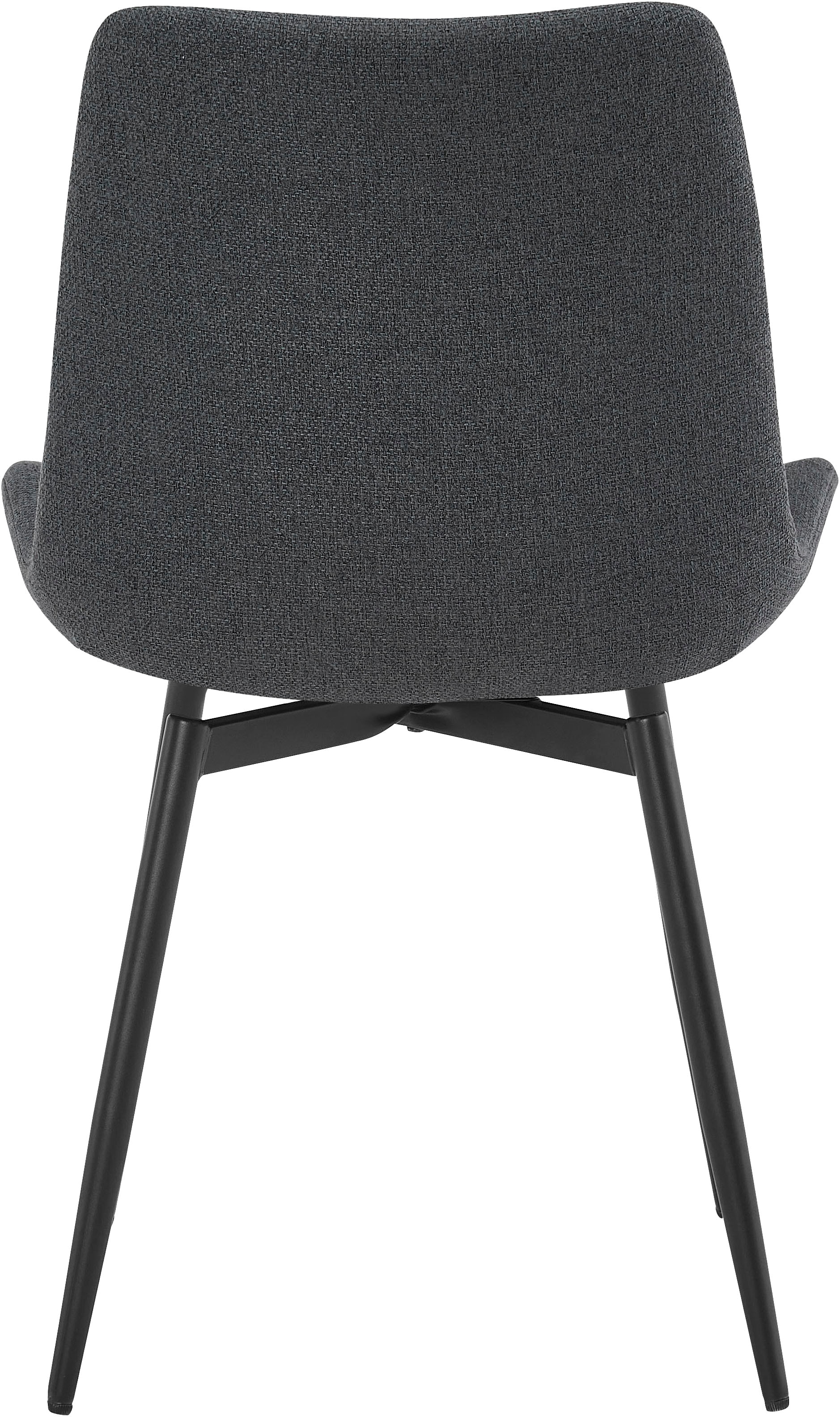 OTTO home Essgruppe »Juniper, Set, 5-tlg.« Set, 5 tlg. Tisch 140x80cm in Sinterstein-Keramikoptik mit 4 Stühlen, 360° drehbar