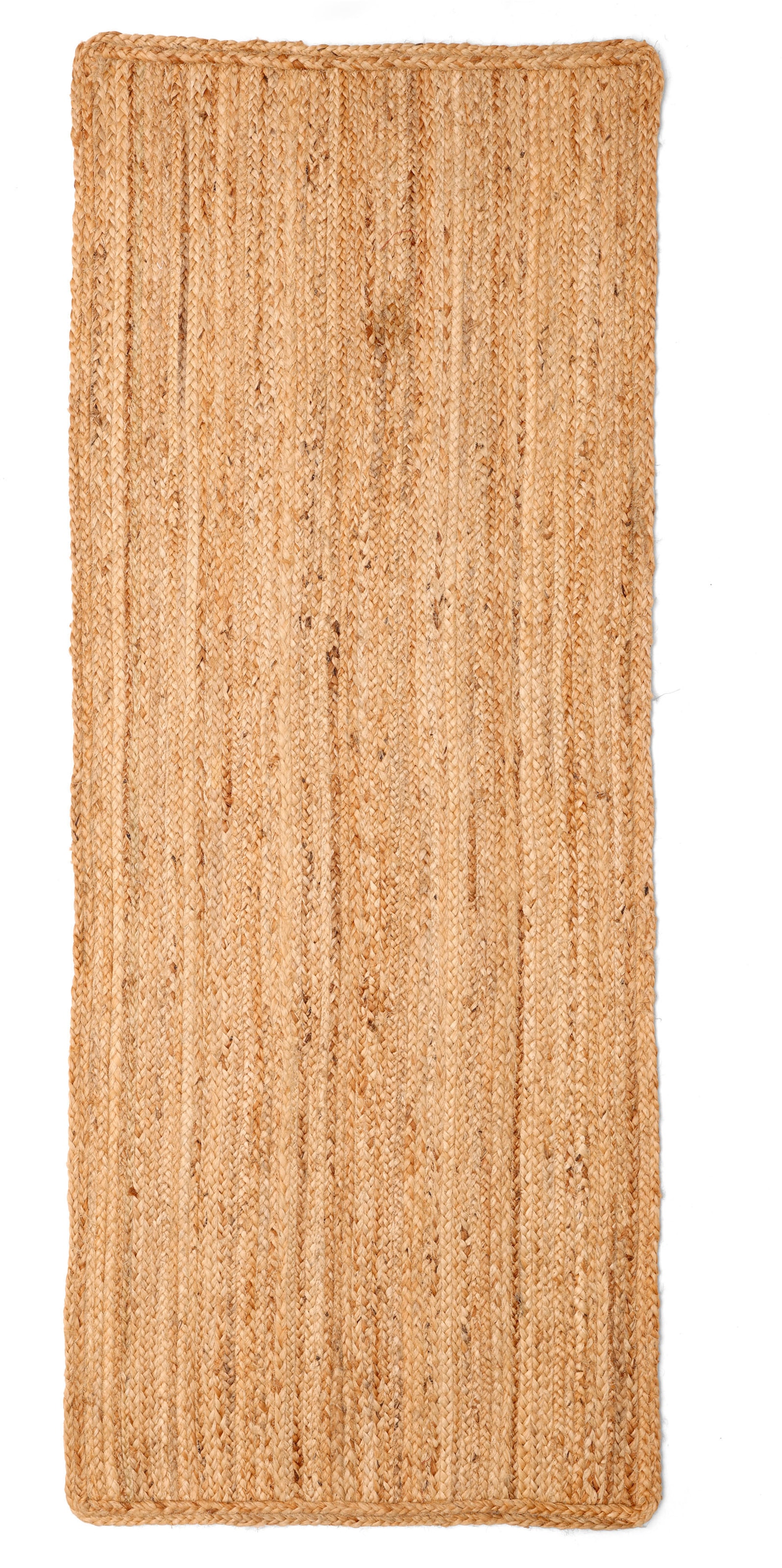 Myflair Möbel & Accessoires Läufer »Lola«, rechteckig, 10 mm Höhe, Juteteppich, Wendeteppich, handgeflochten, 100% Naturfaser, Boho-Style