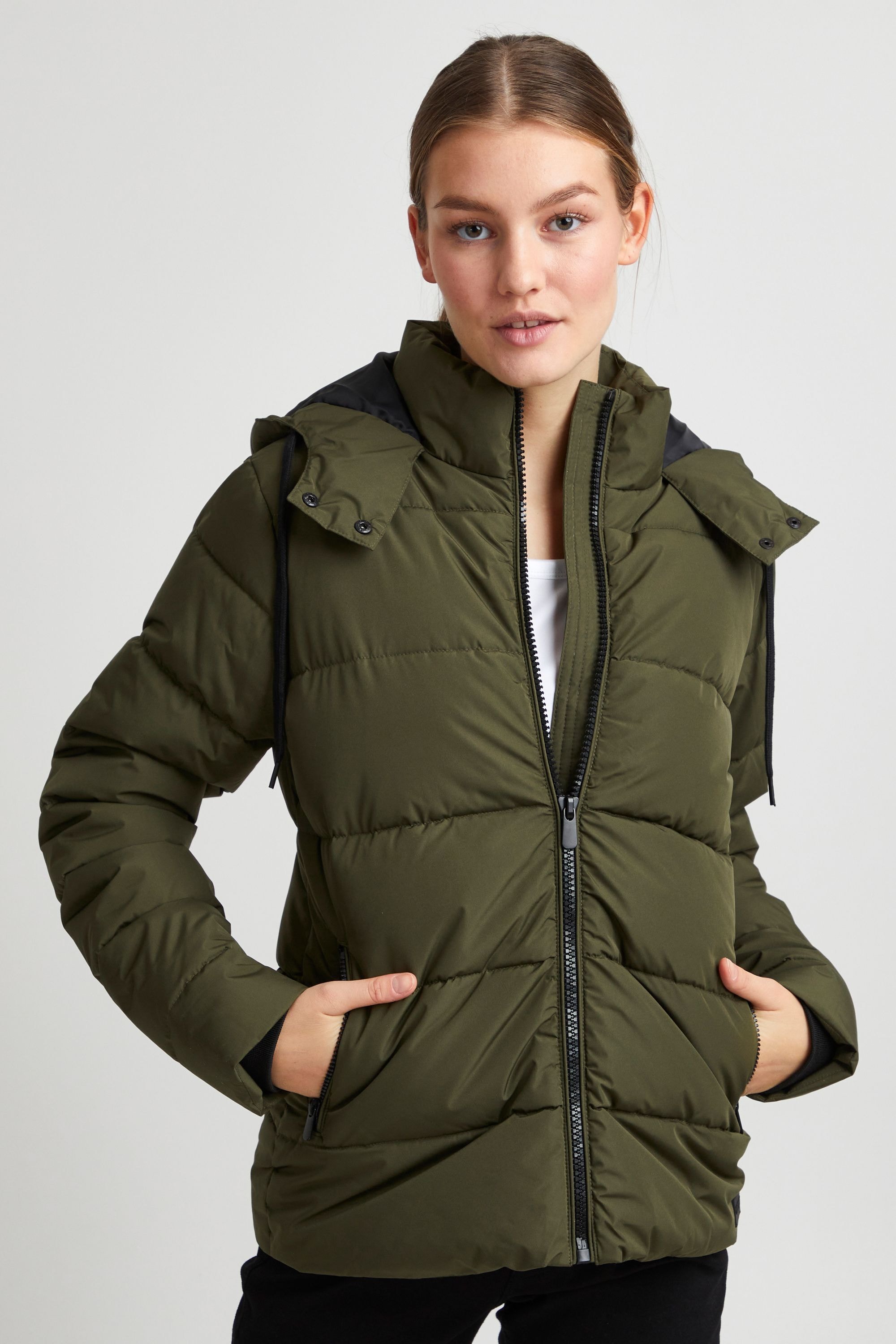 OXMO Winterjacke »Winterjacke OXSofina«, mit Kapuze