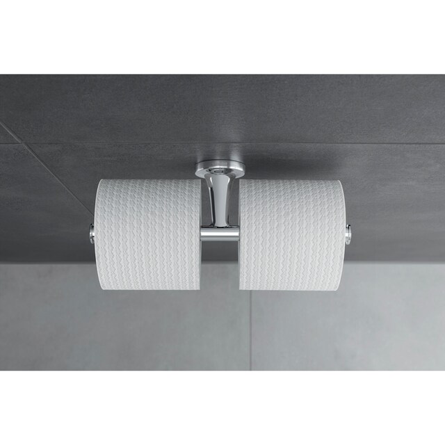 Duravit Toilettenpapierhalter »Starck T Papierrollenhalter«, für 2 Rollen,  Wandmontage, Chrom online kaufen | mit 3 Jahren XXL Garantie
