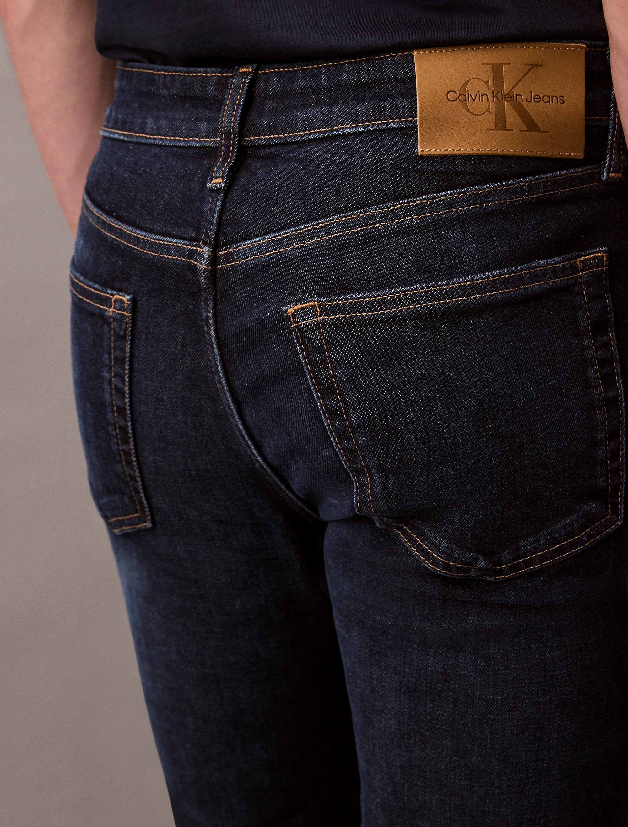 Calvin Klein Jeans Slim-fit-Jeans »SLIM REBEL SAPPHIRE JEAN«, in dezenter Waschung