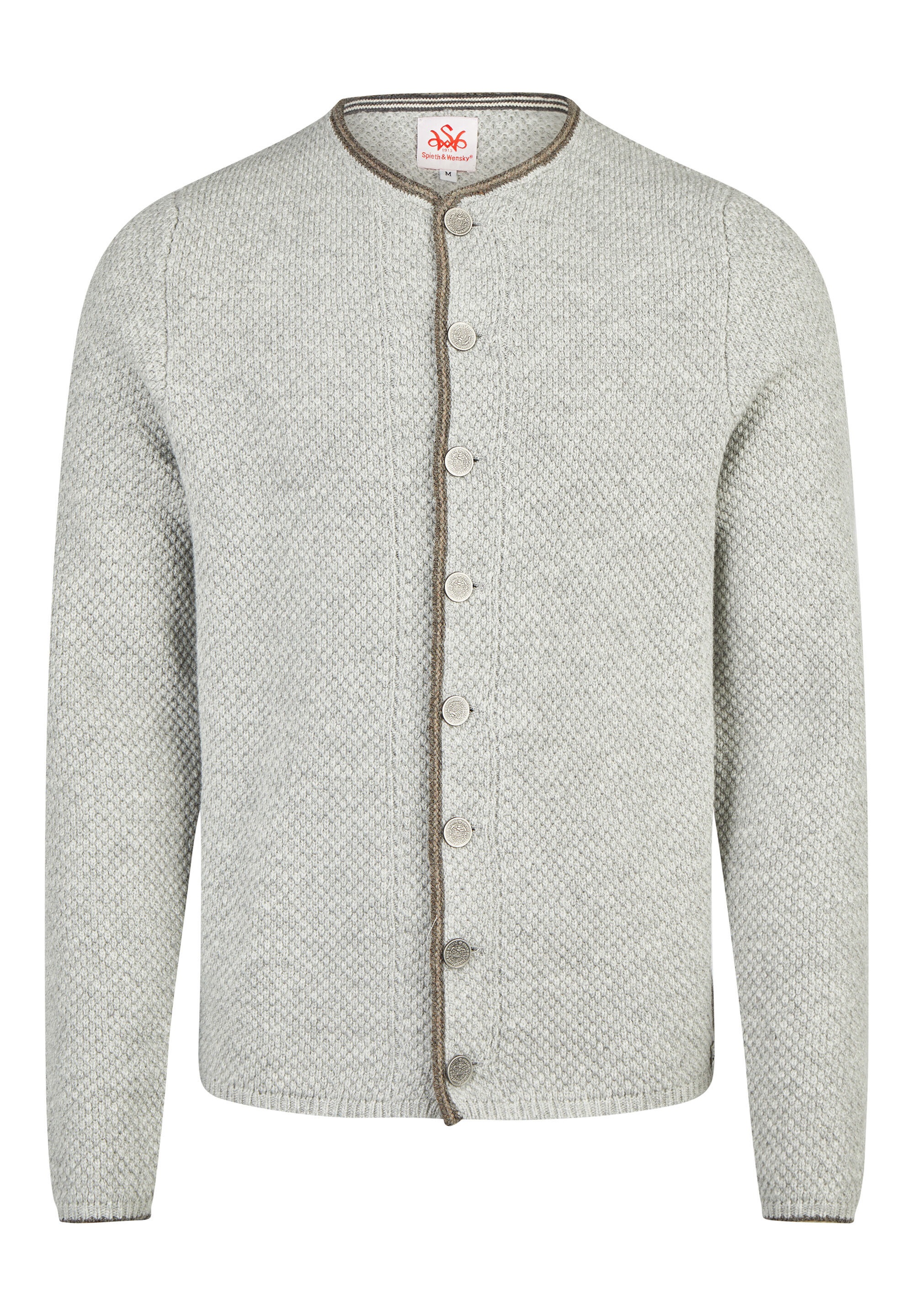 Spieth & Wensky Trachtenstrickjacke »Spieth & Wensky Strickjacke Klemens« mit Stehkragen