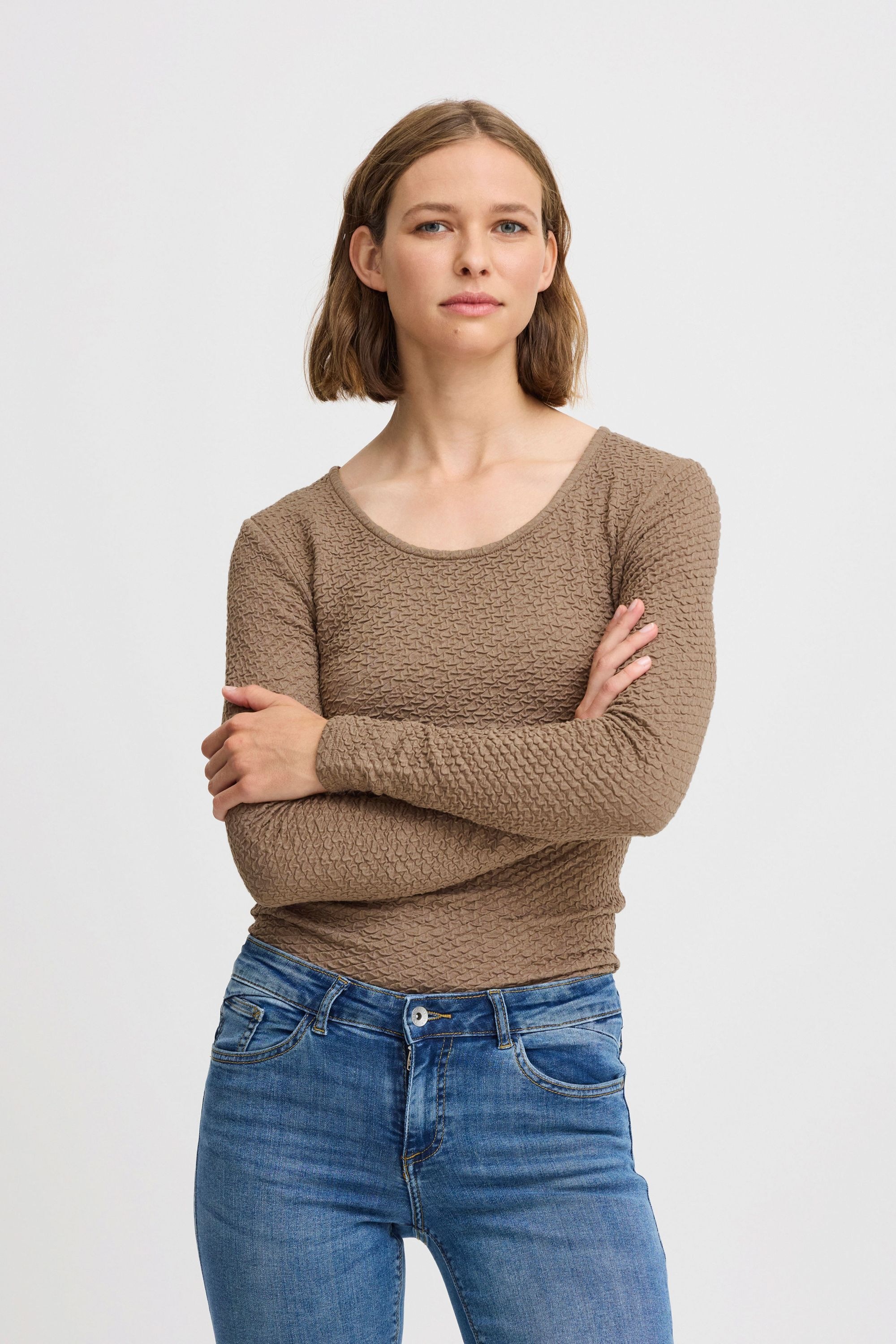 b.young Sweatshirt »Shirttop BYPOLI LS TSHIRT -«