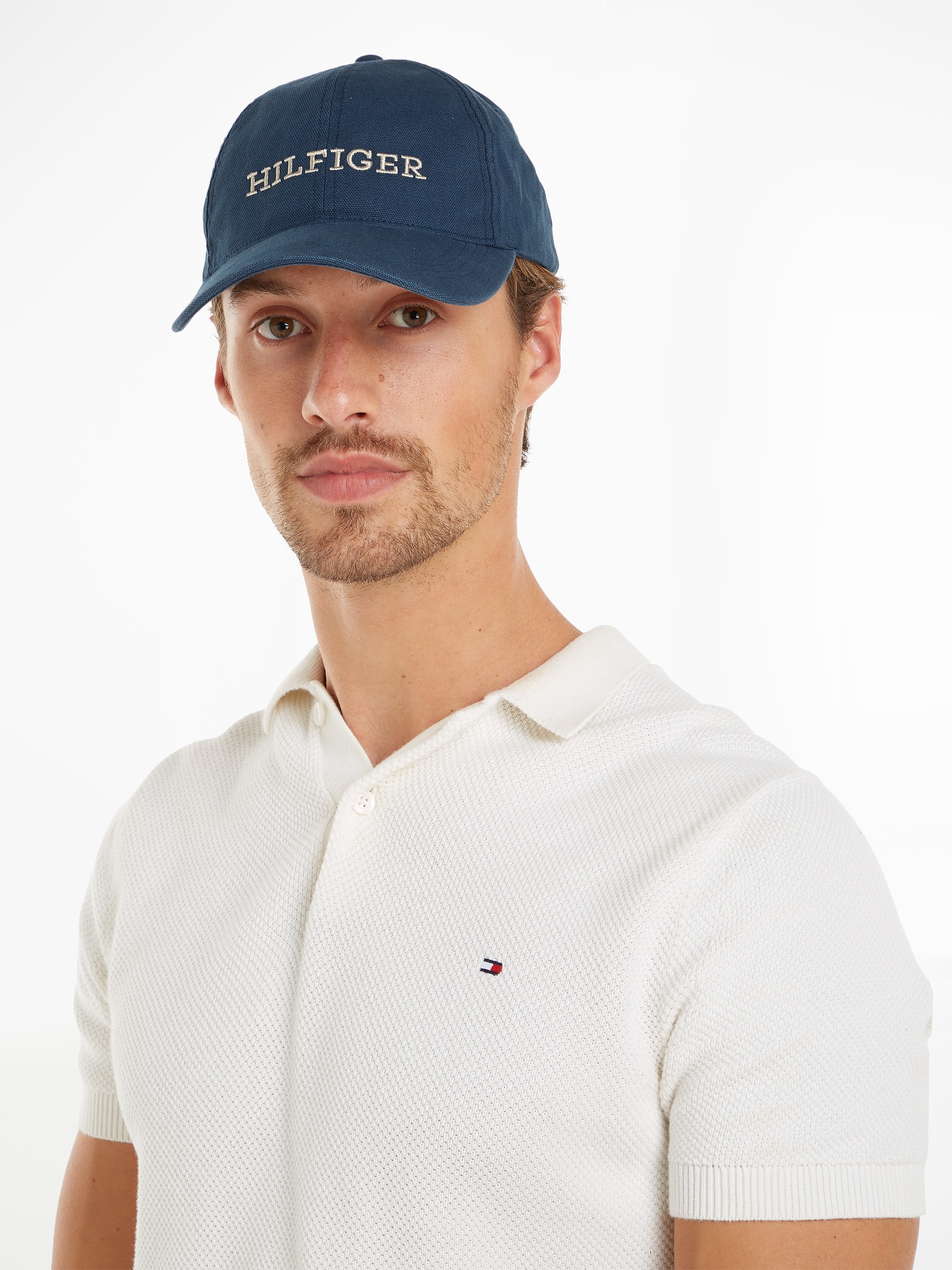 Baseball Cap »TH MONOTYPE SOFT 6 PANEL CAP«, mit Logoschriftzug