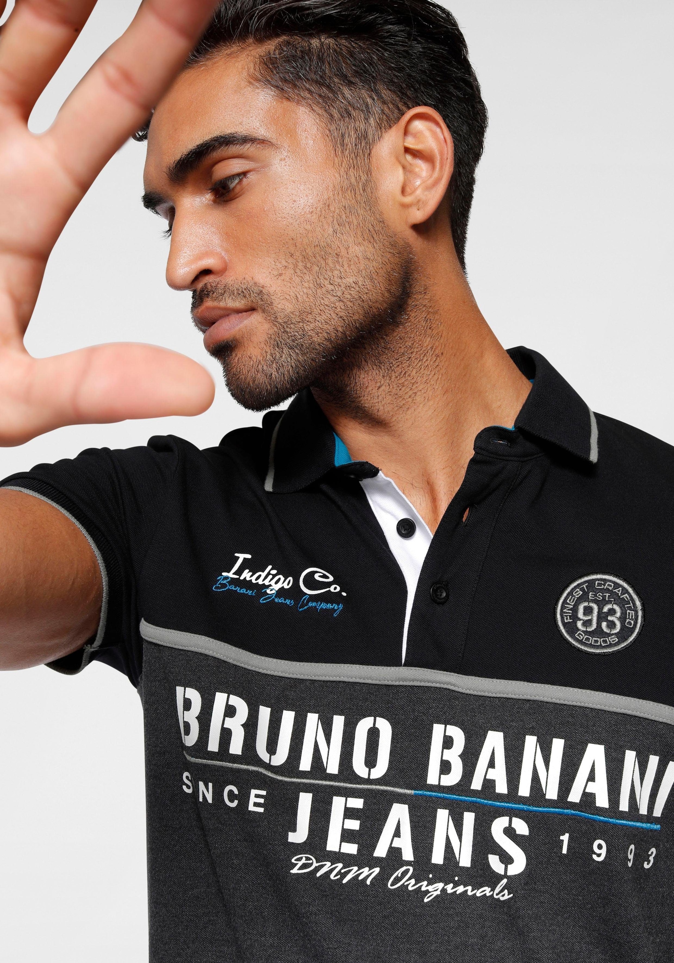 Bruno Banani Poloshirt, bei Piqué