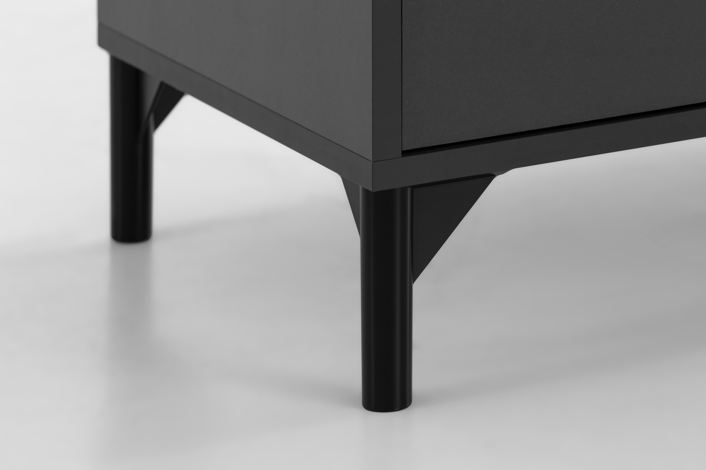 Schildmeyer Nachttisch »Smash, Breite 40 cm«, Schublade mit Teilauszug und hochwerigen Metallbeschlägen