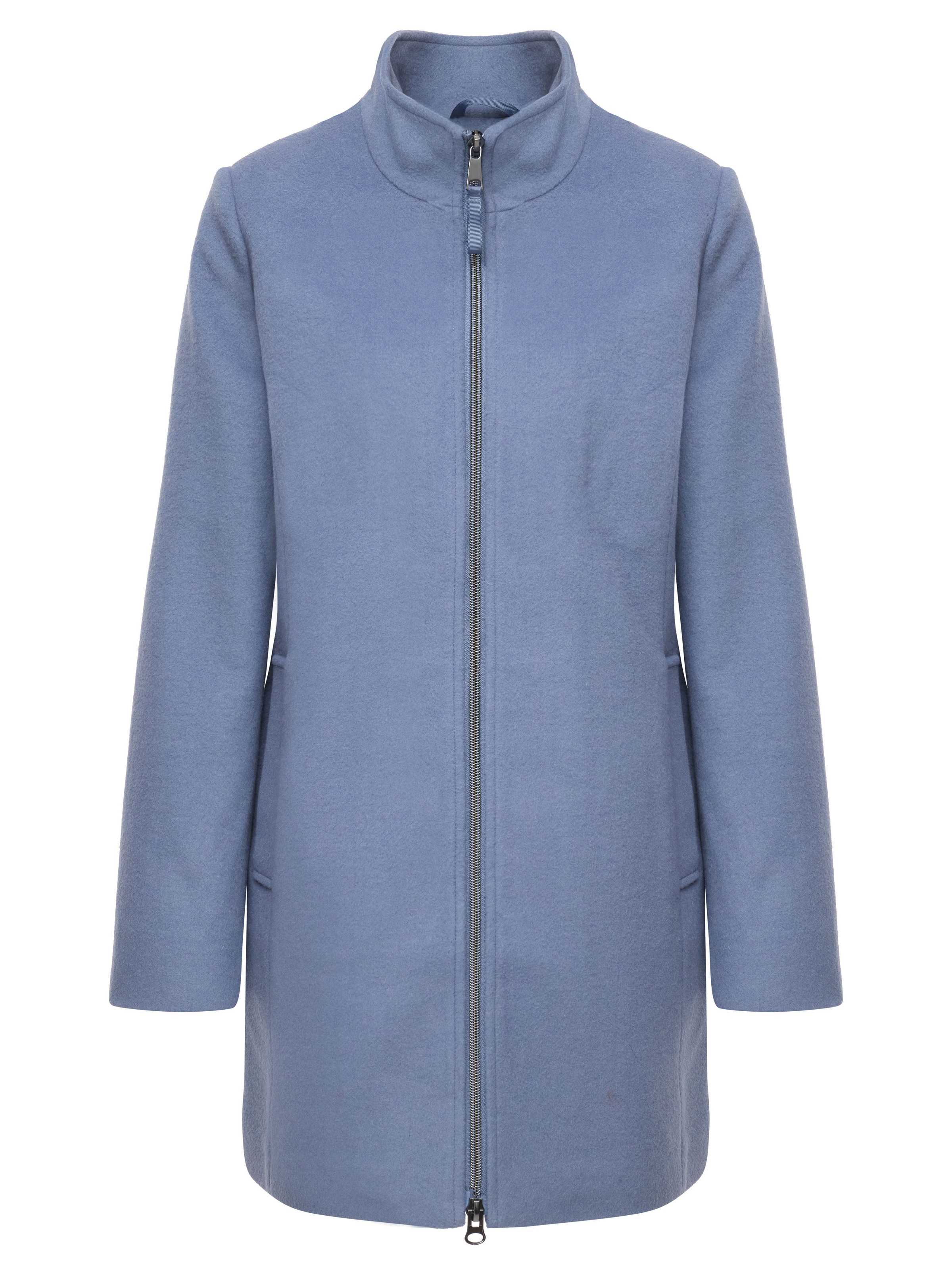 MANISA Wolljacke mit Kapuze mit herausnehmbarer Kapuze