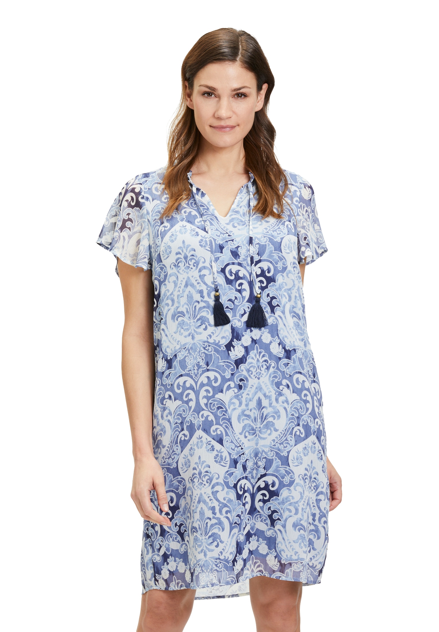 Cartoon A-Linien-Kleid »Freizeitkleid mit Rüschen«