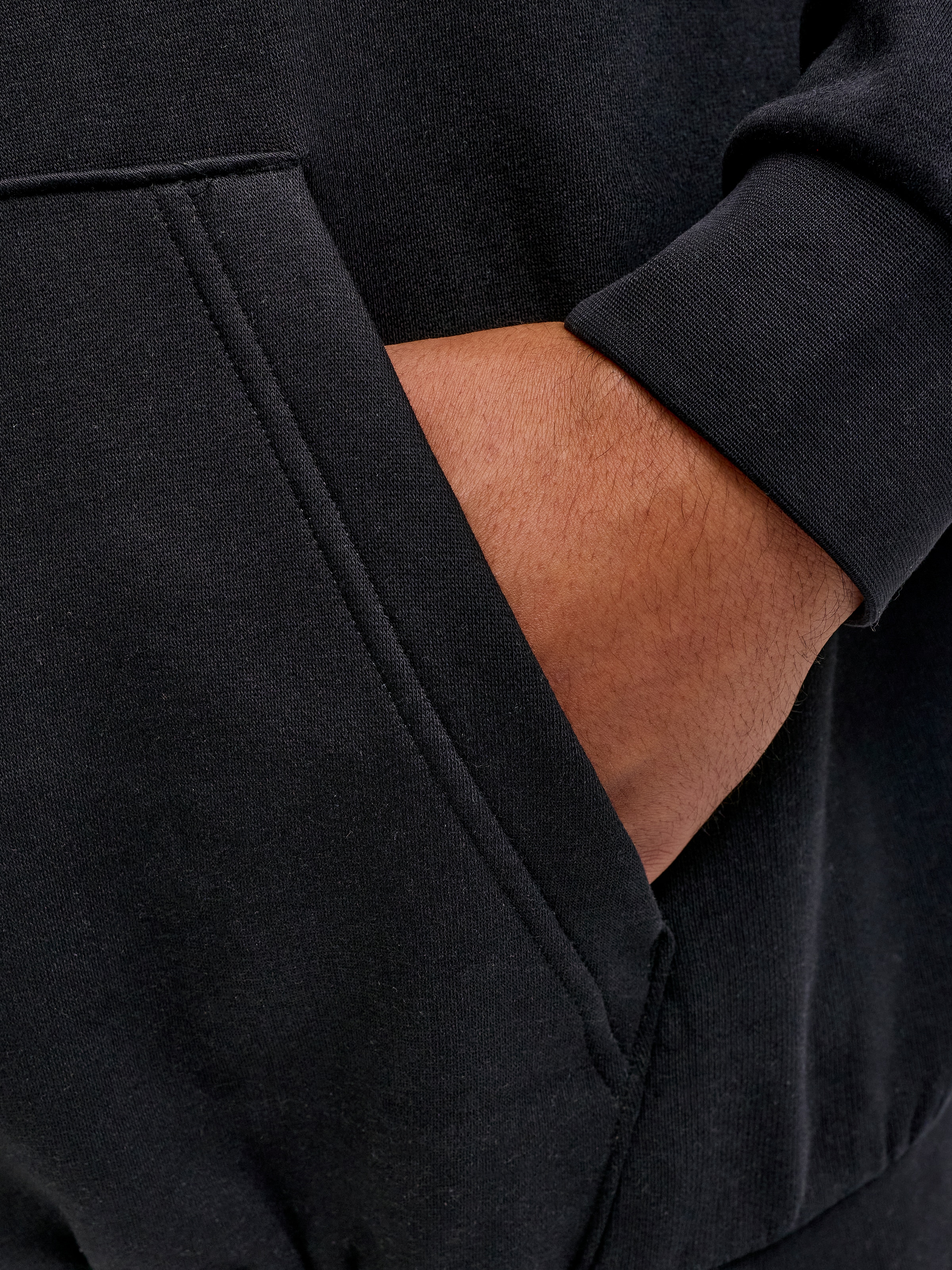 Jack & Jones PlusSize Kapuzensweatshirt »JCOFUSION BRANDING SWEAT HOOD PLS«
