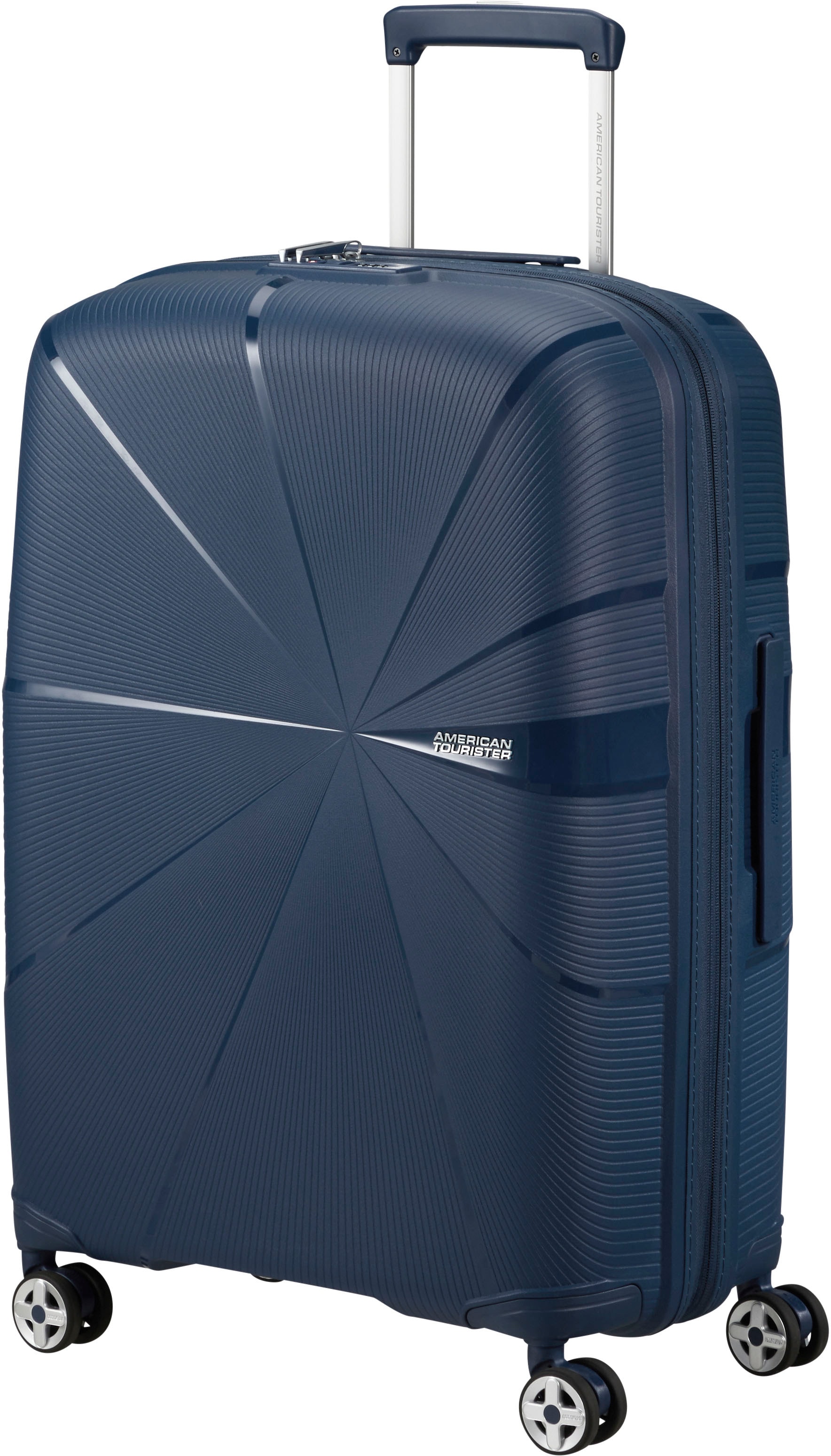 American Tourister® Hartschalen-Trolley »STARVIBE, in verschiedenen Farben und Größen«, 4 Rollen, Handgepäck-Koffer Reisegepäck Koffer TSA-Zahlenschloss