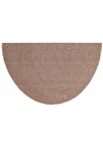 HANSE Home Fußmatte »Deko Soft«, halbrund, 7 mm Höhe, waschbar, Unifarben Design,... kaufen