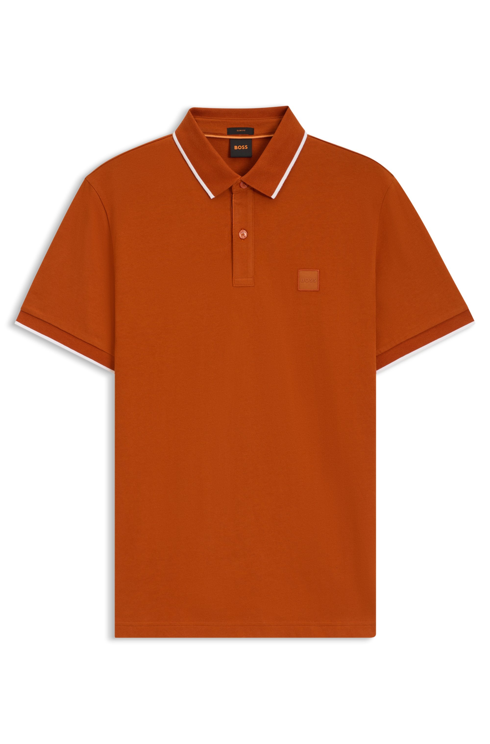 BOSS ORANGE Poloshirt »Passertip«, mit BOSS Logo-Badge