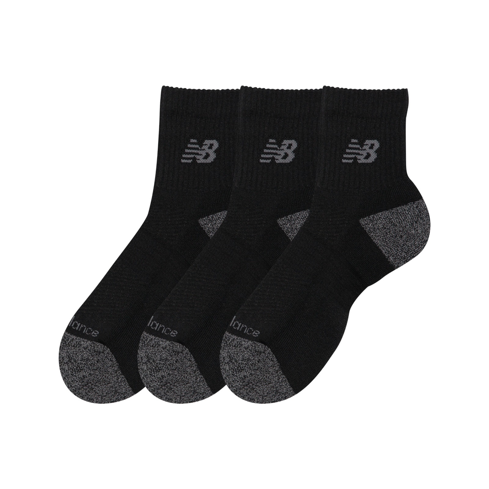 New Balance Sportsocken »ACTIVE QTR SOCKS 3 PACK« 3 Paar tlg. strapazierfähige Quarter-Socken, 3er-Pack, mit trockenem Tragegefühl