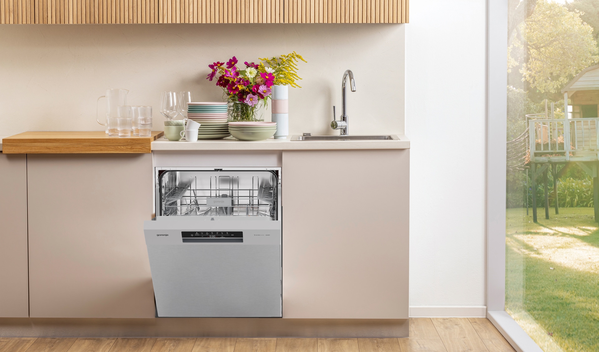 GORENJE Unterbaugeschirrspüler »GU642D90X«, 14 Maßgedecke