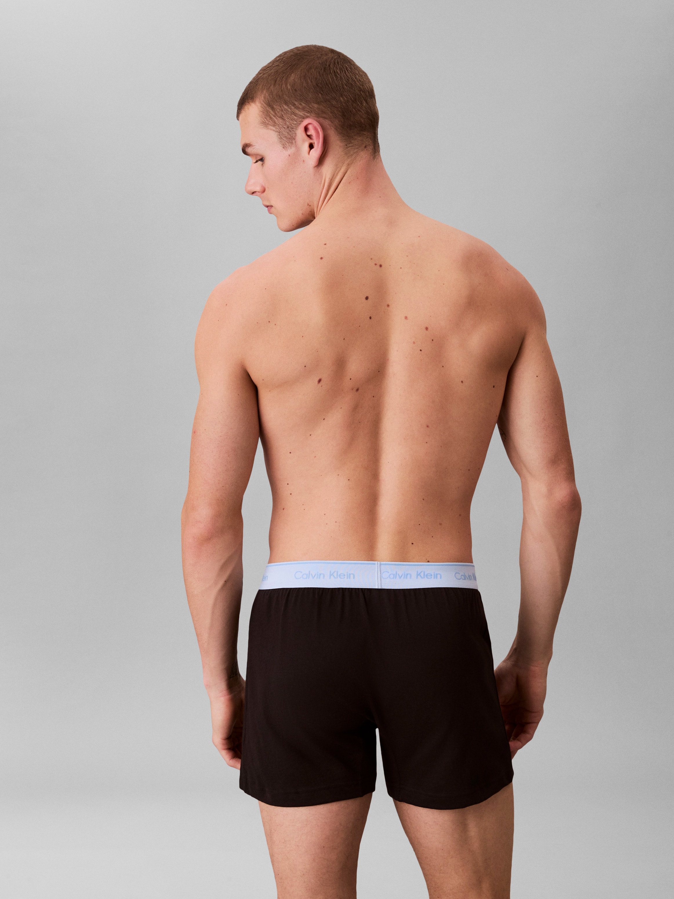 Calvin Klein Underwear Boxer »BOXER TRAD 3PK« Packung, 3er-Pack,  mit Logo-Elastikbund (3 Stück)