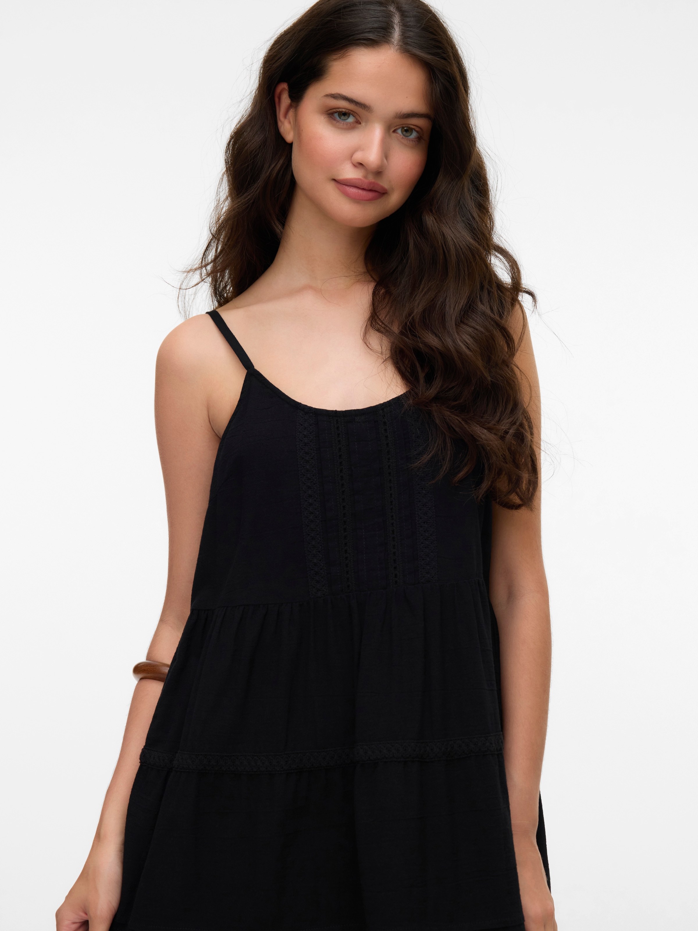 Vero Moda Trägerkleid »VMPRETTY SHORT SINGLET DRESS WVN GA NOOS«