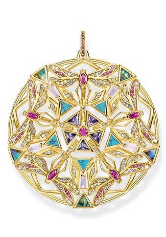 THOMAS SABO Amulett »Amulett Kaleidoskop Libelle gold oder silber, PE878-961-7,... kaufen