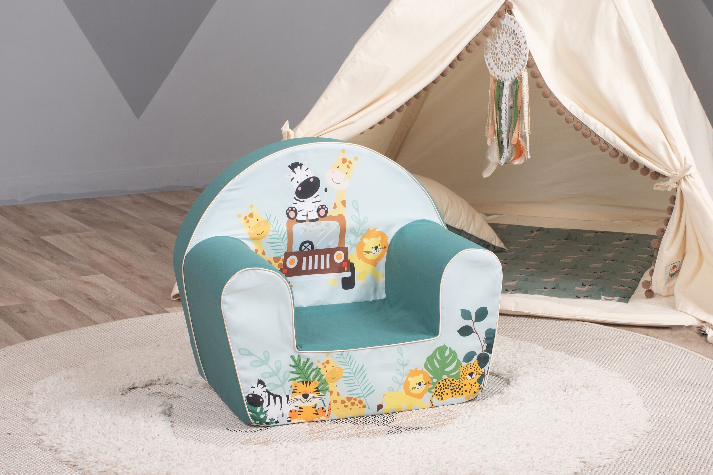 Knorrtoys® Sessel »Safari«, für Kinder; Made in Europe