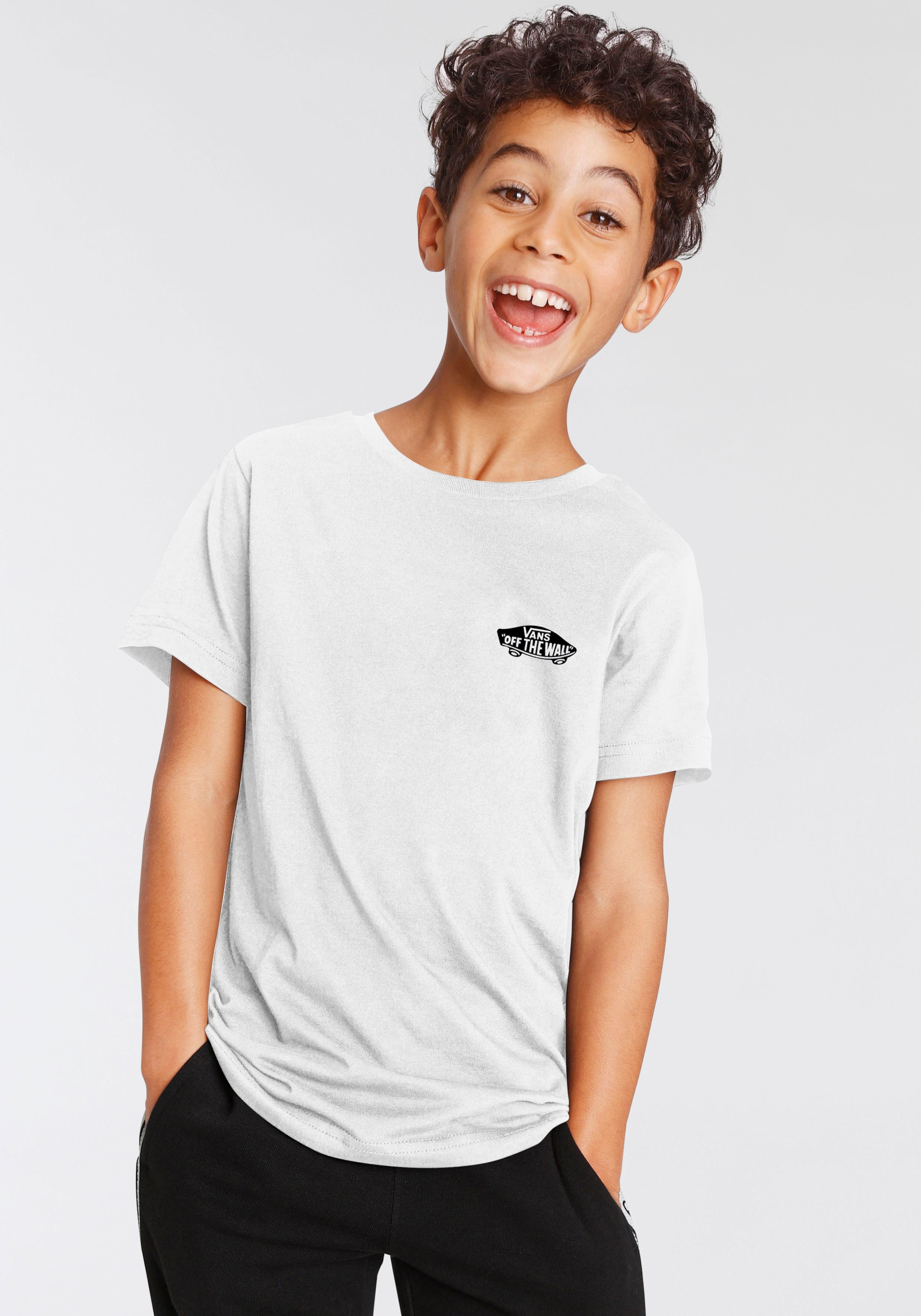 Vans T-Shirt »DOUBLE STANDARD SS« Kurzarm, mit Rundhalsausschnitt, ohne Verschluss, aus Baumwolle