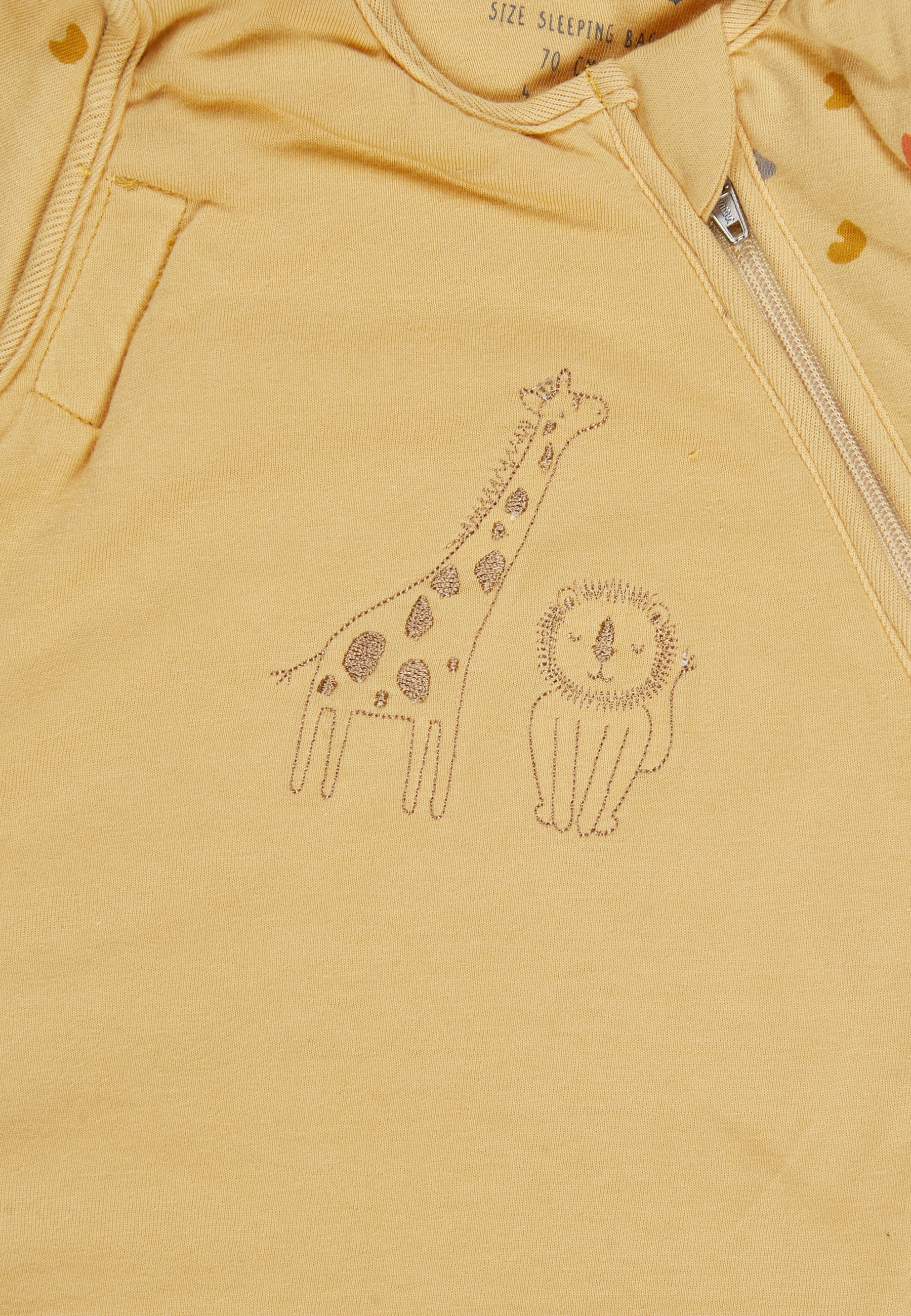 Sterntaler® Babyschlafsack »Schlafsack mit Armen 110cm Safari«