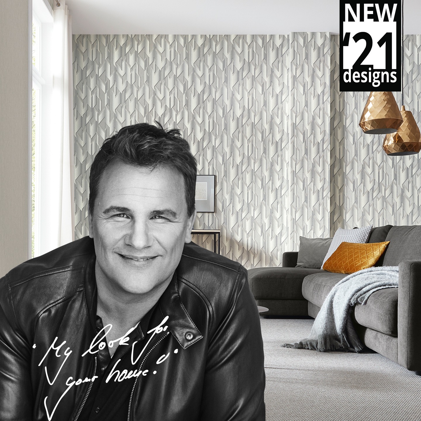 Fashion for walls Vliestapete »Guido Maria Kretschmer - Fashion for Walls«, GMK, Grafisch